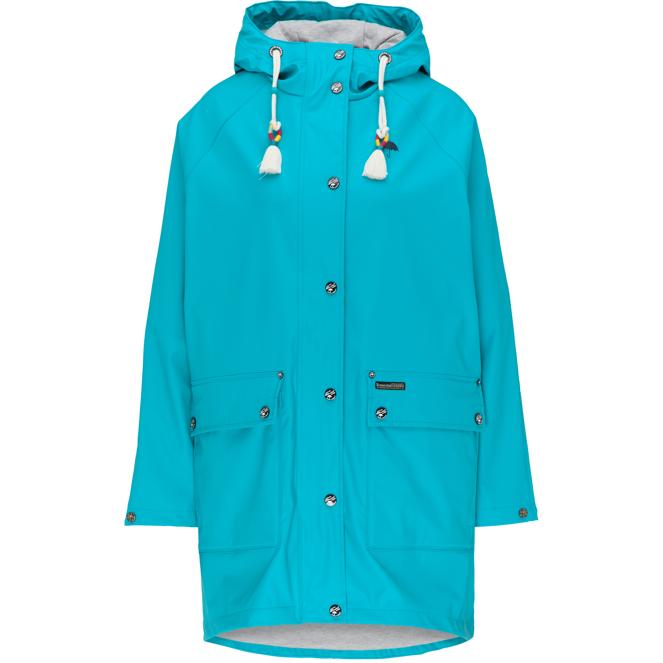 Schmuddelwedda Damen Oversized Regenmantel