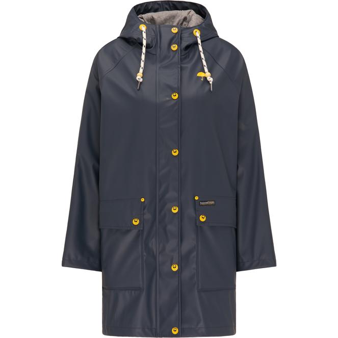 Schmuddelwedda Women's Oversized Regenmantel