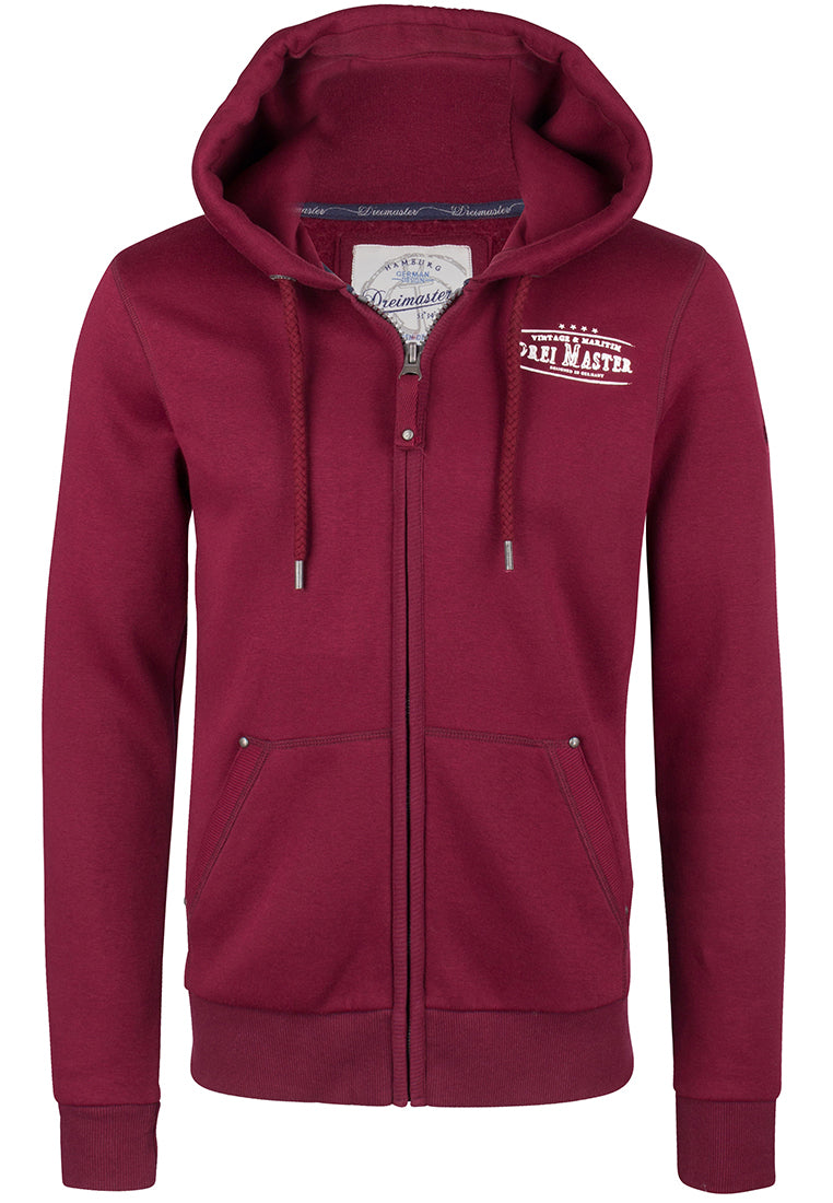DreiMaster Herren-Sweatjacke