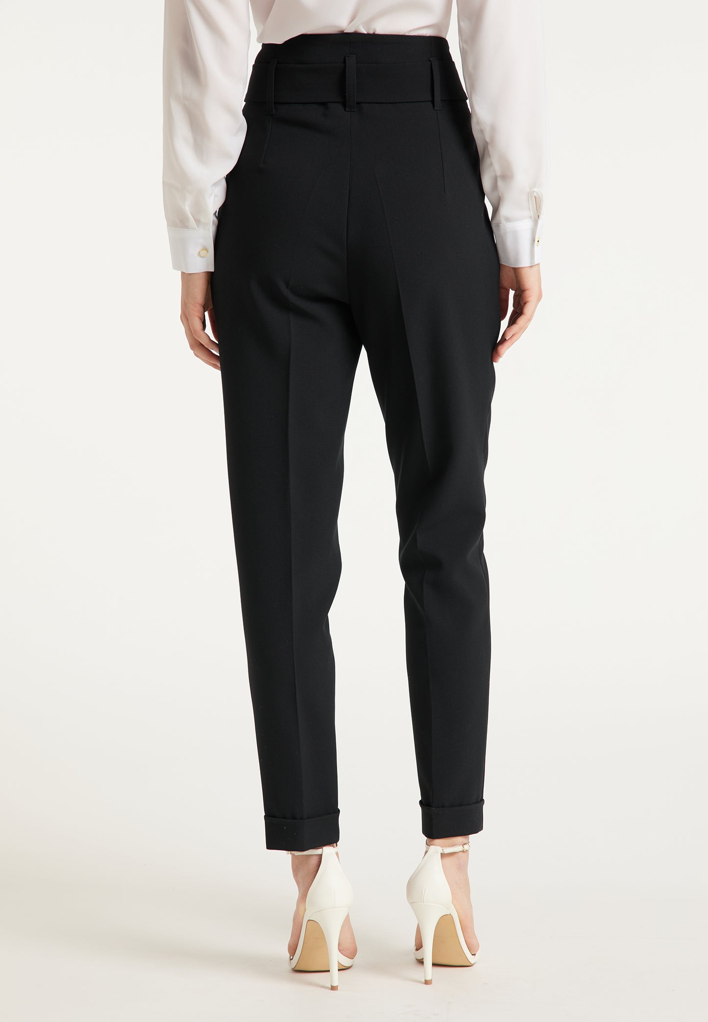DreiMaster Klassik Damen-Paperbag-Hose