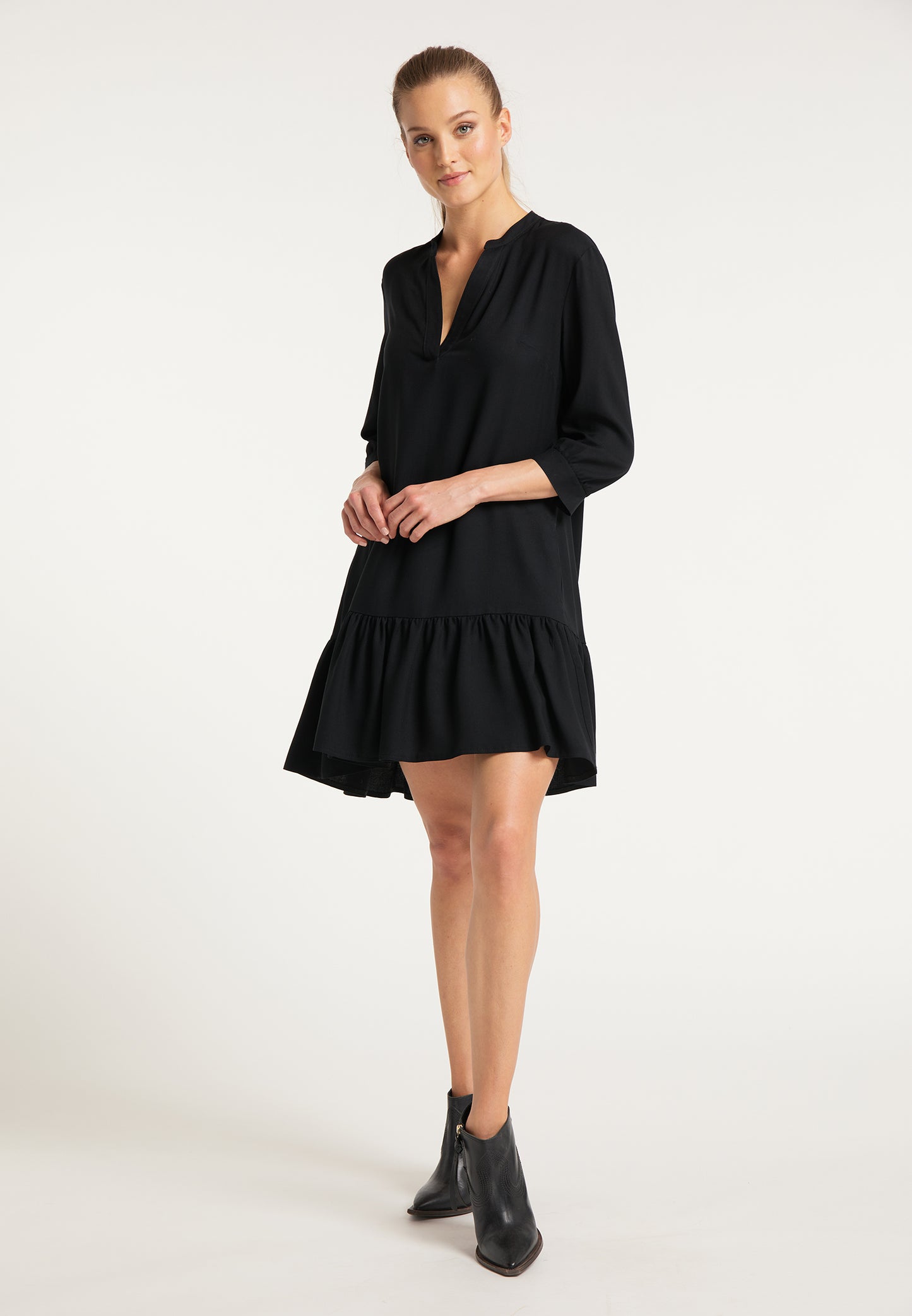 DreiMaster Vintage Damen-Midikleid