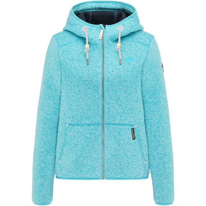 Schmuddelwedda Damen-Strickfleecejacke
