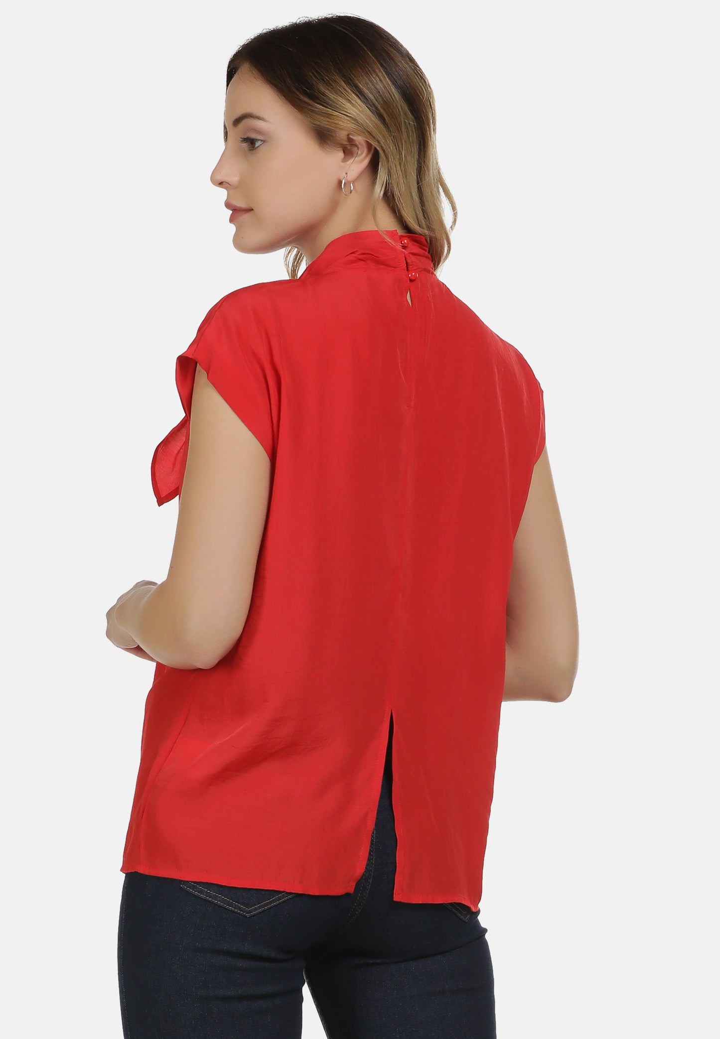 DreiMaster Maritim Women's Schluppenbluse