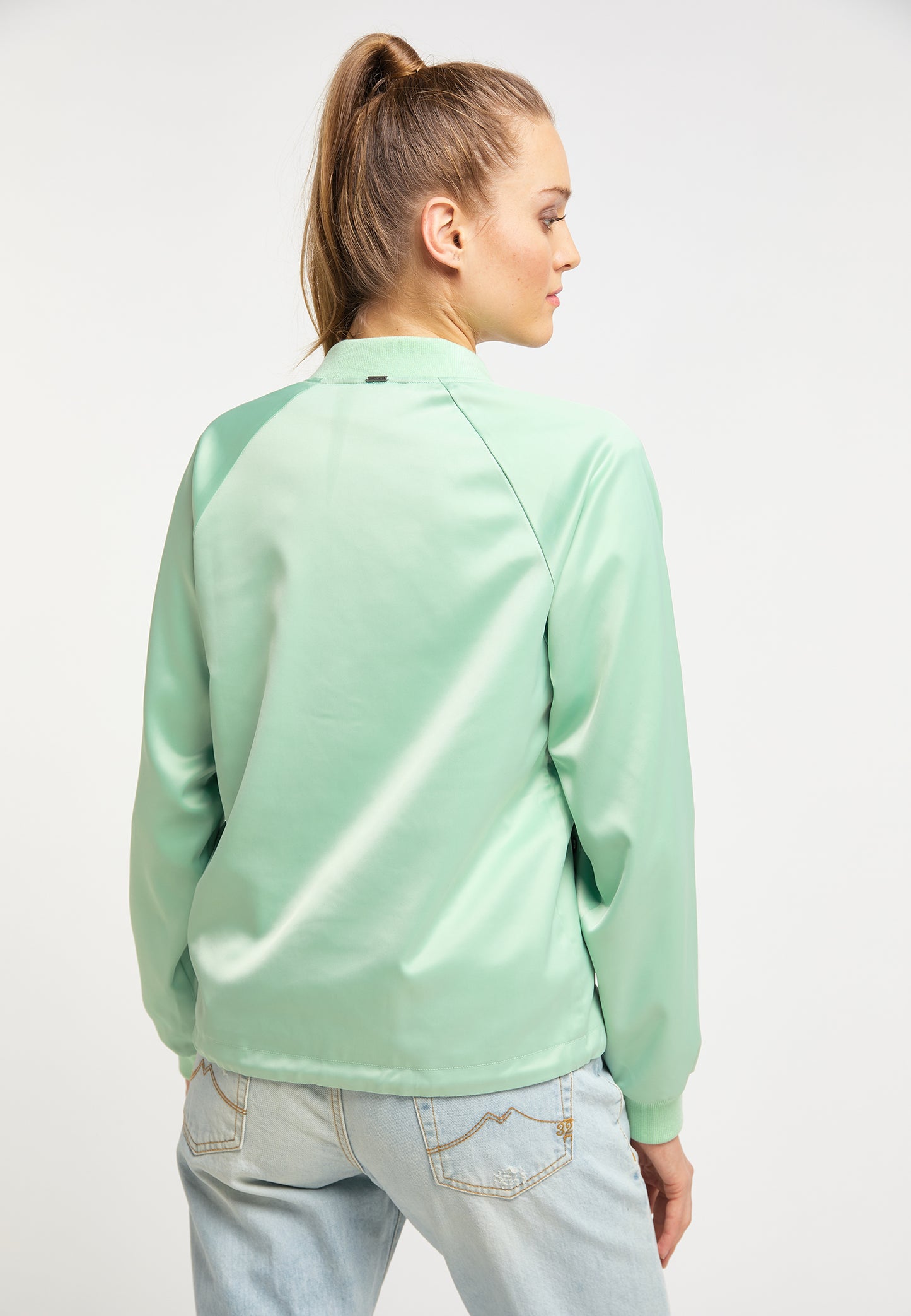 DreiMaster Vintage Damen-Satinblouson