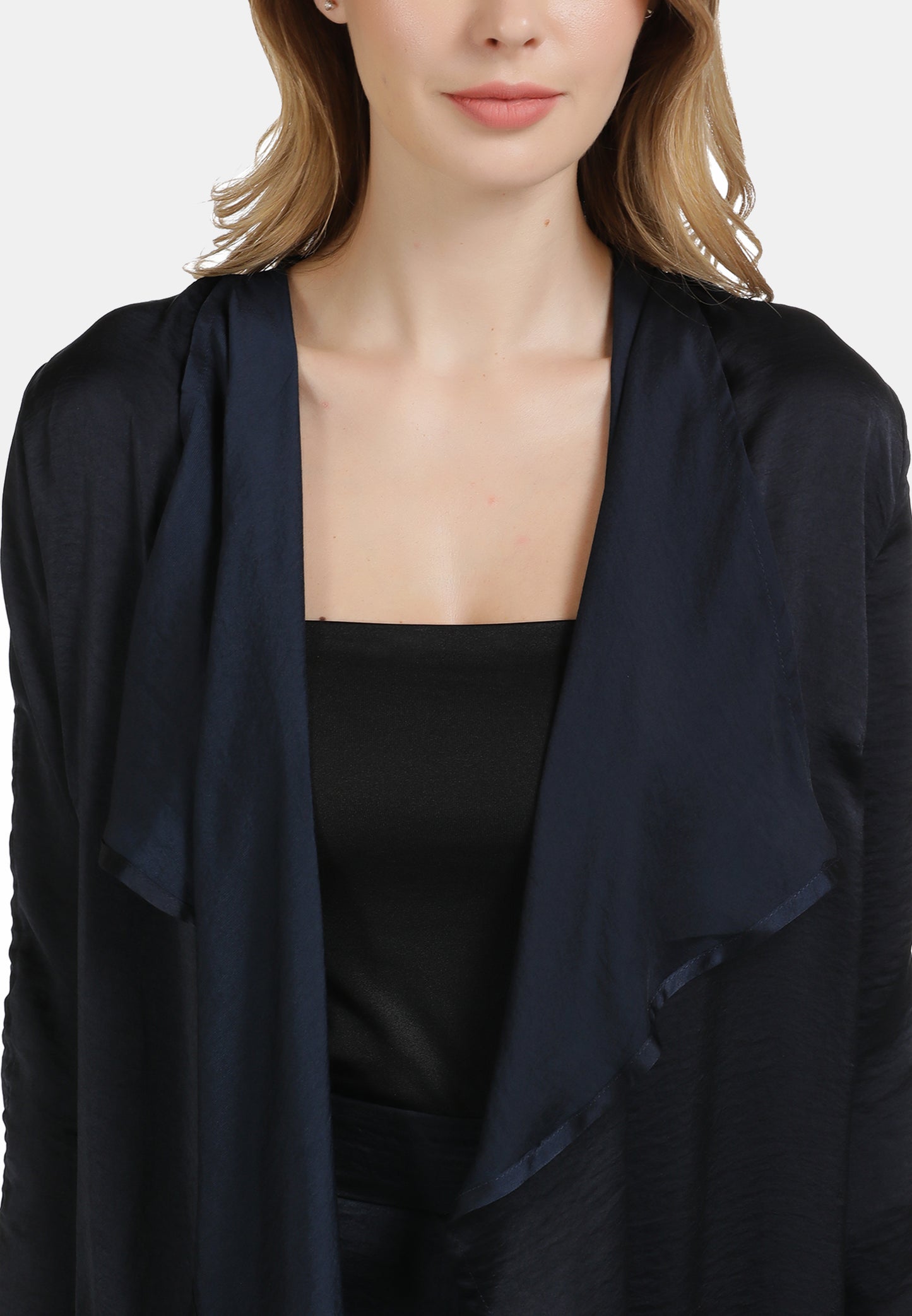 DreiMaster Vintage Damen Satinmantel