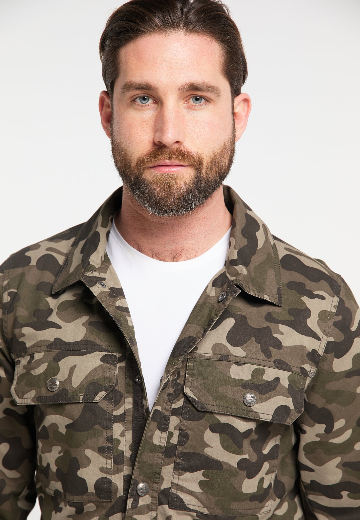 DreiMaster Vintage Herren Hemdjacke