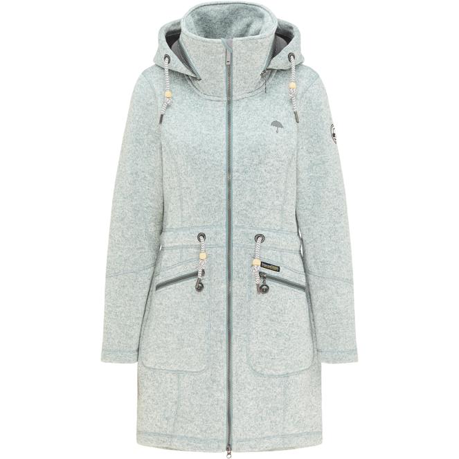 Schmuddelwedda Damen-Strickfleecemantel