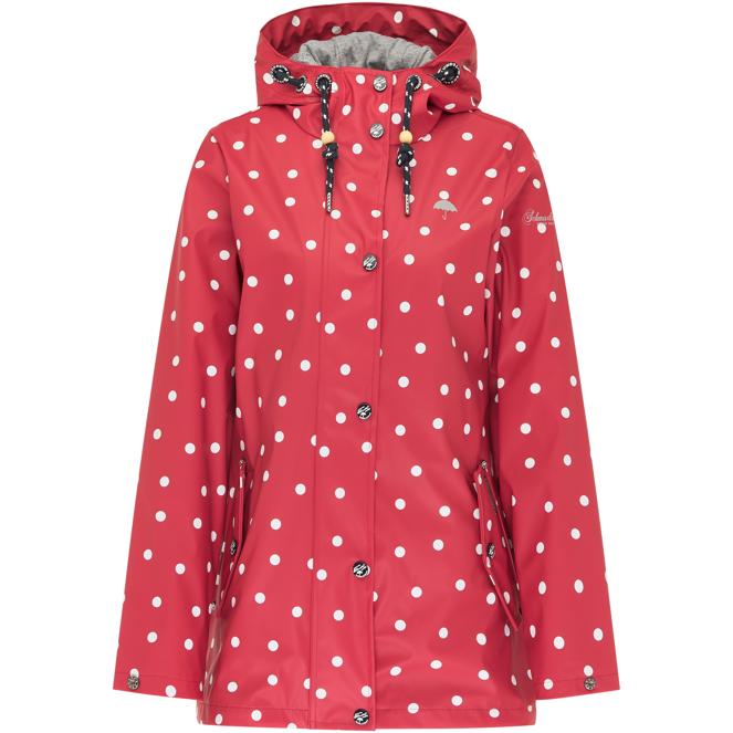 Schmuddelwedda Damen-Regenjacke mit Print