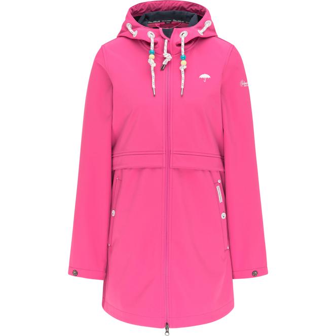 Schmuddelwedda Damen-Softshellmantel mit Magic Print