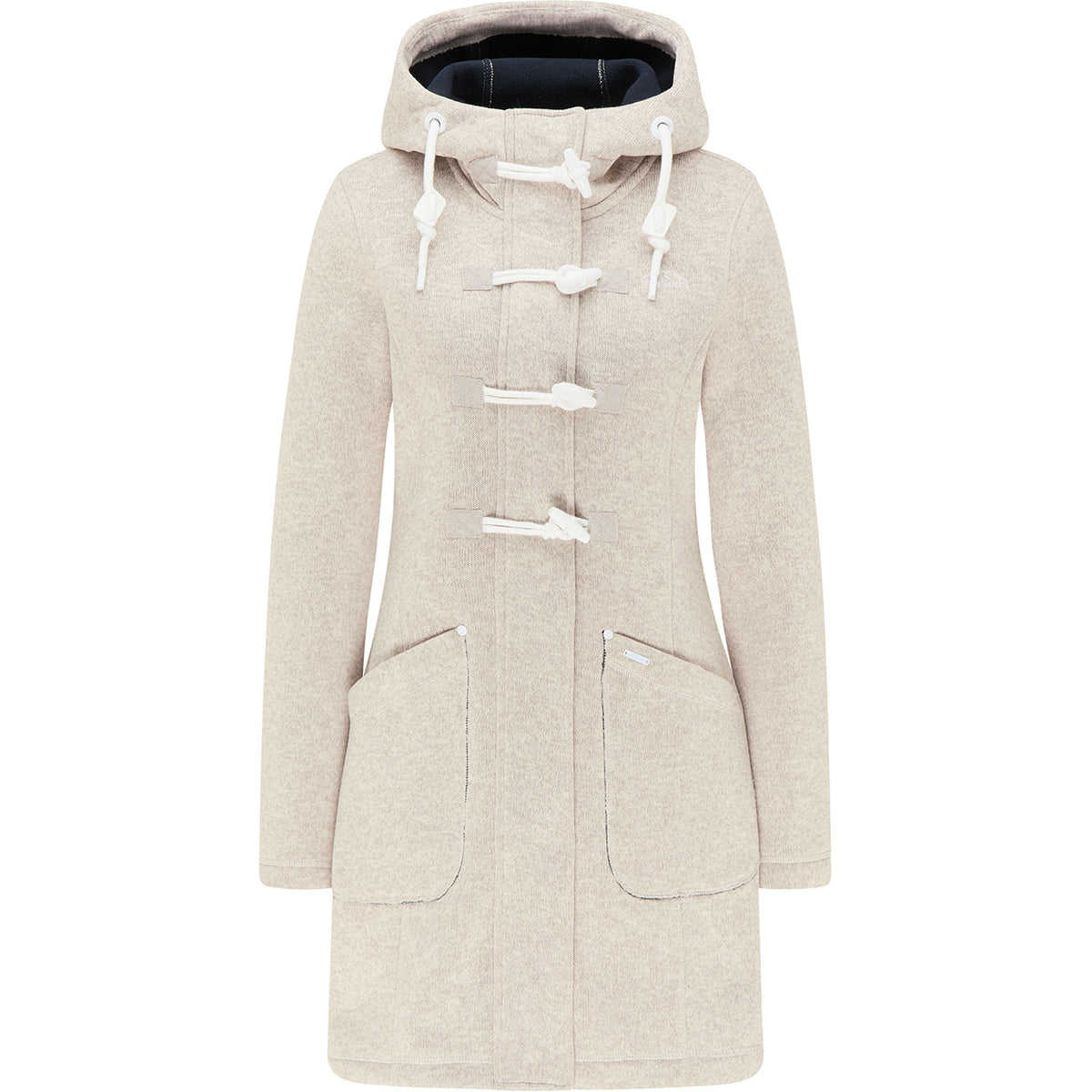 ICEBOUND Women's Strickfleece-Dufflecoat