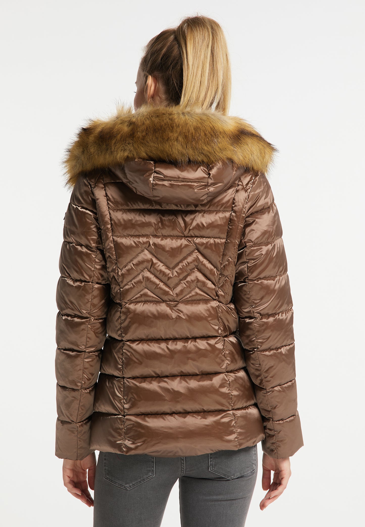 DreiMaster Klassik Damen wattierte Steppjacke