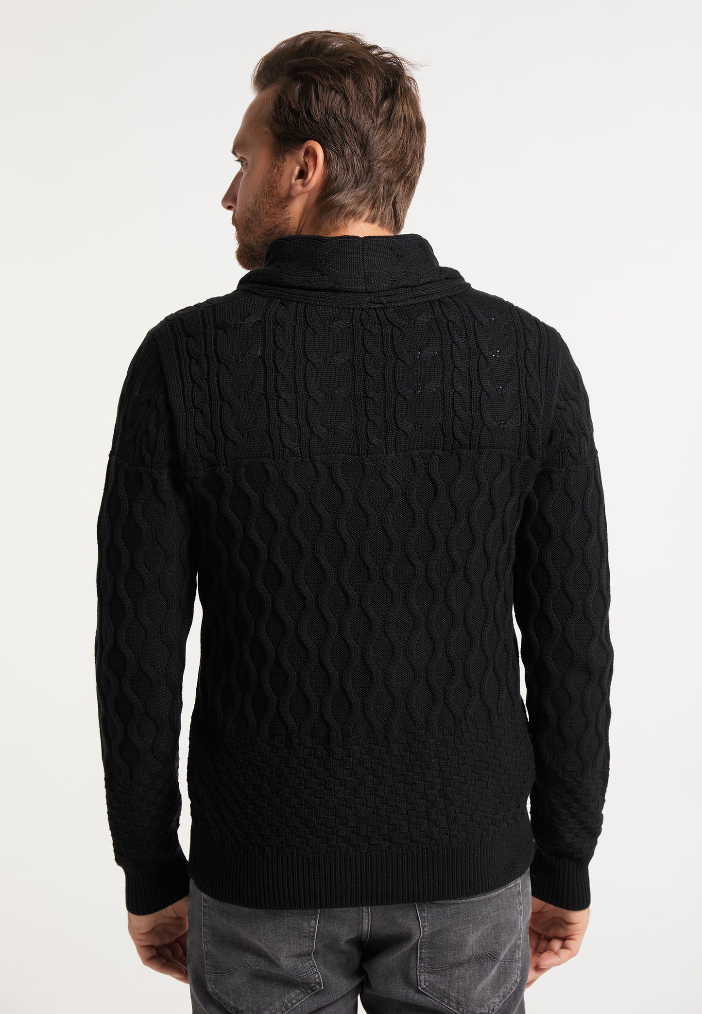 DreiMaster Vintage Herren-Strickjacke
