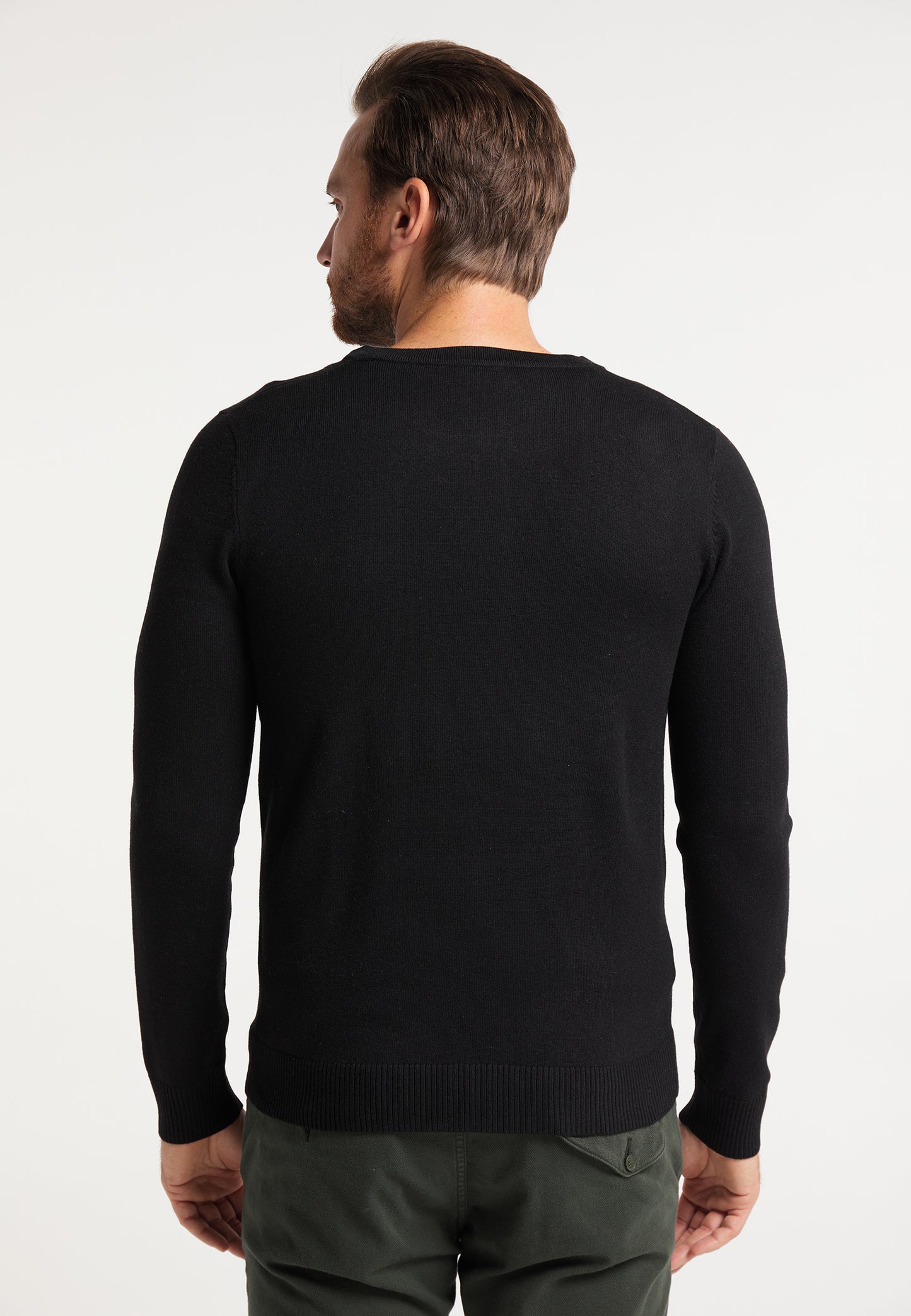 DreiMaster Klassik Herren-Strickjacke