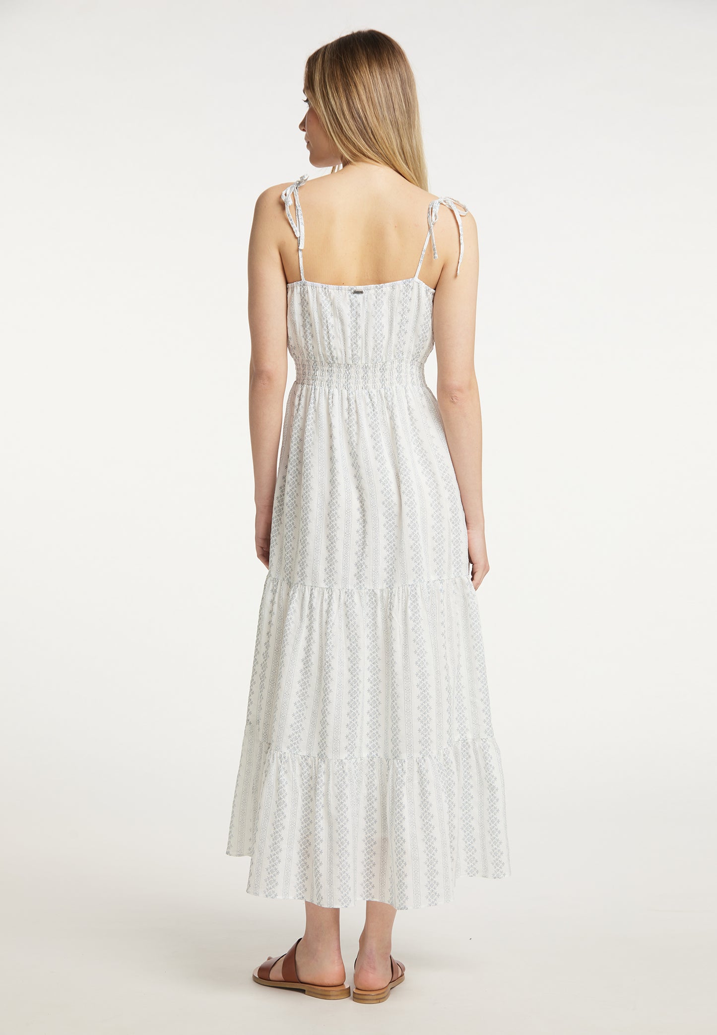 DreiMaster Vintage Damen-Maxikleid