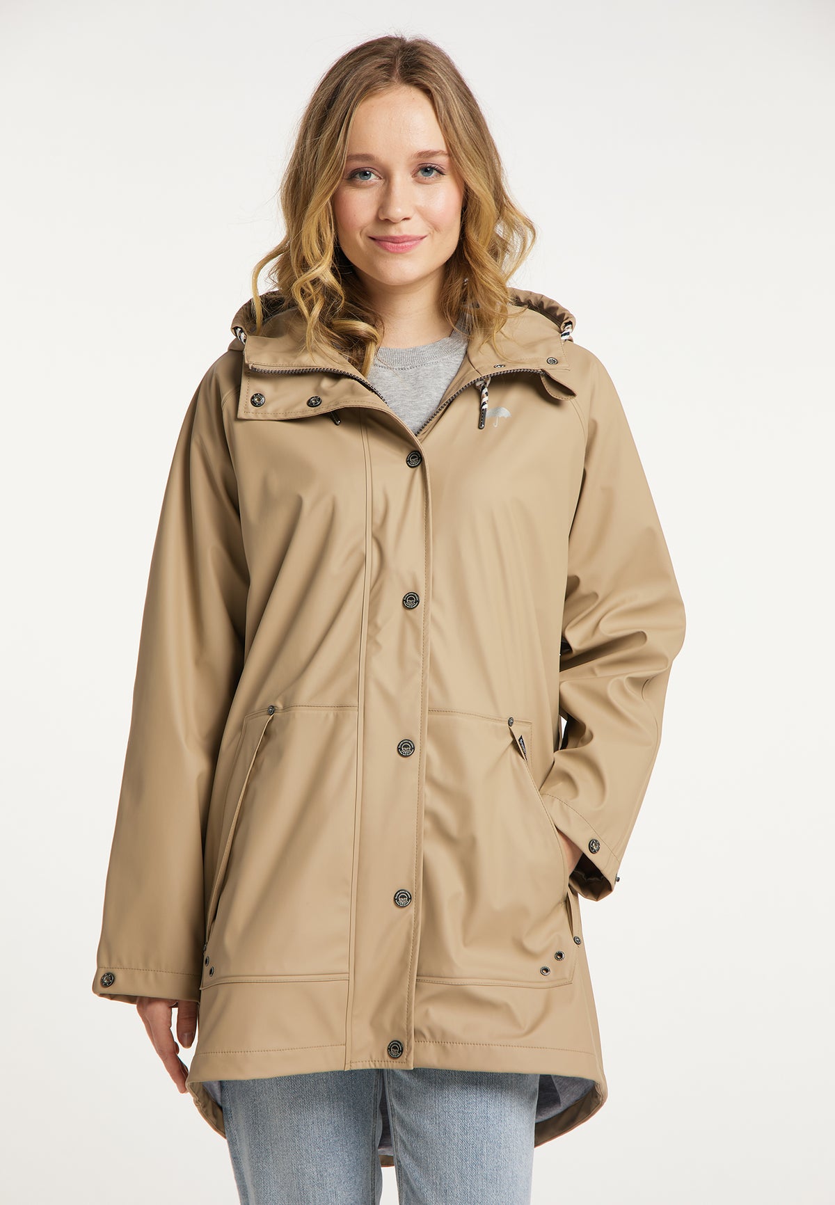 Schmuddelwedda Krój oversize Kobiety Parka przeciwdeszczowa