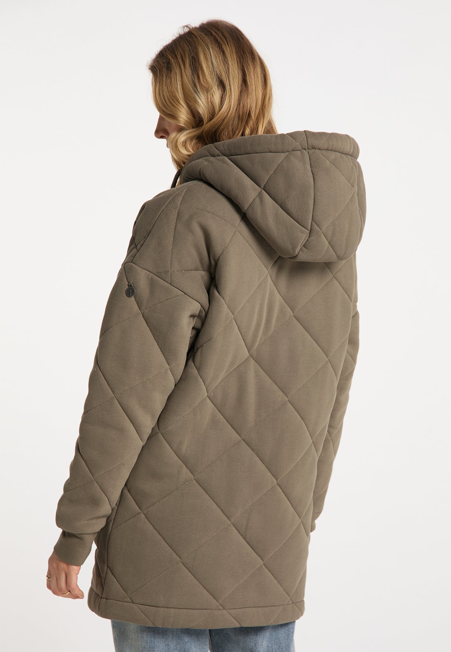 DreiMaster Vintage Damen-Stepp-Sweatmantel