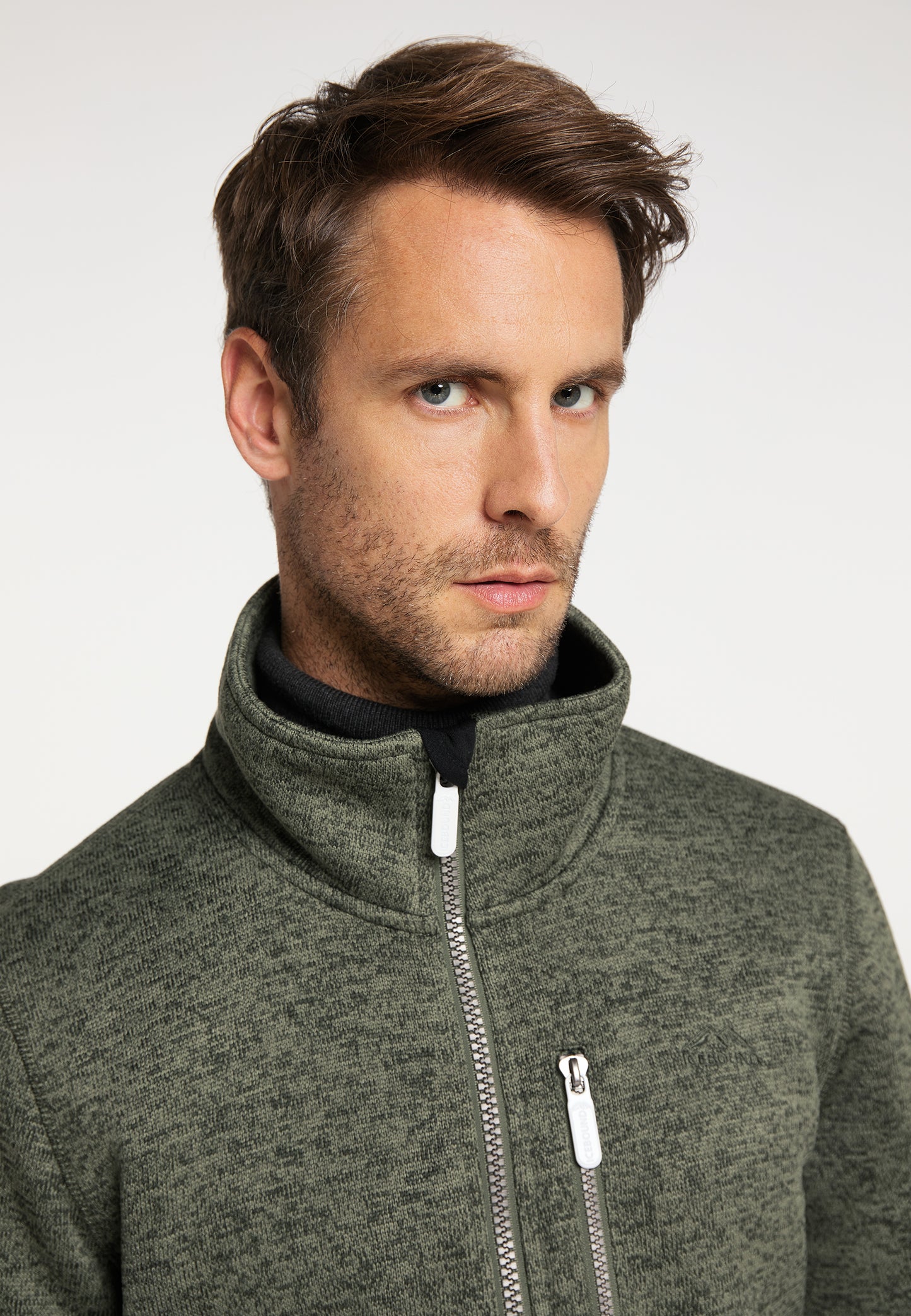 ICEBOUND Herren Strickfleecejacke