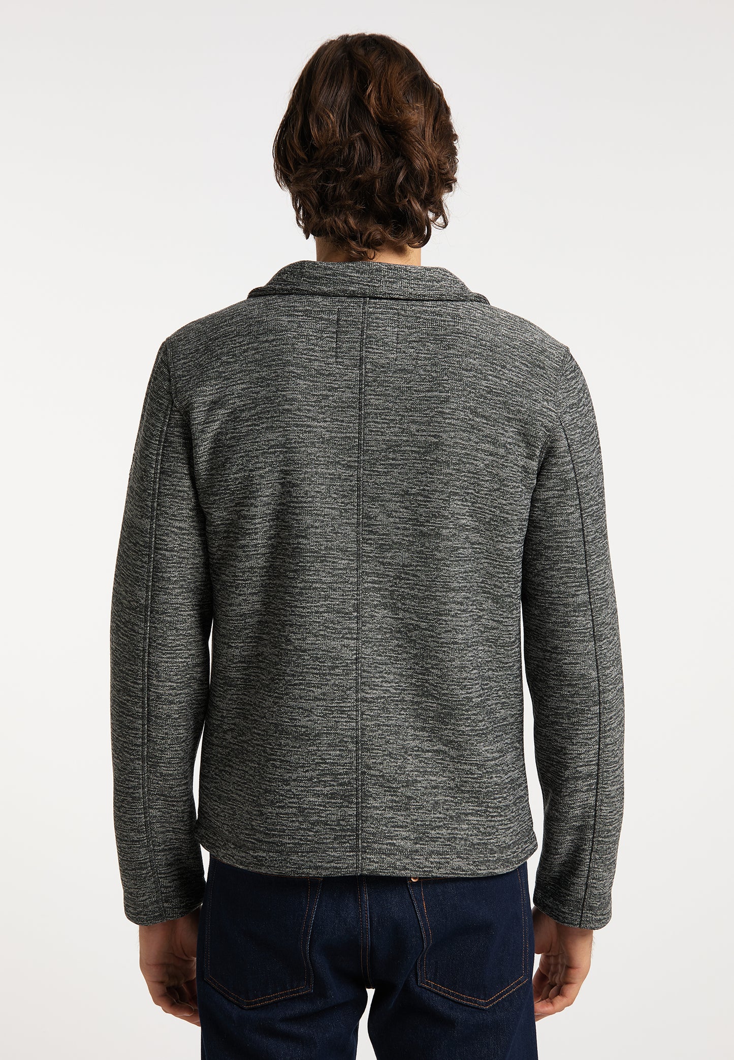 DreiMaster Maritim Herren-Strickfleecejacke