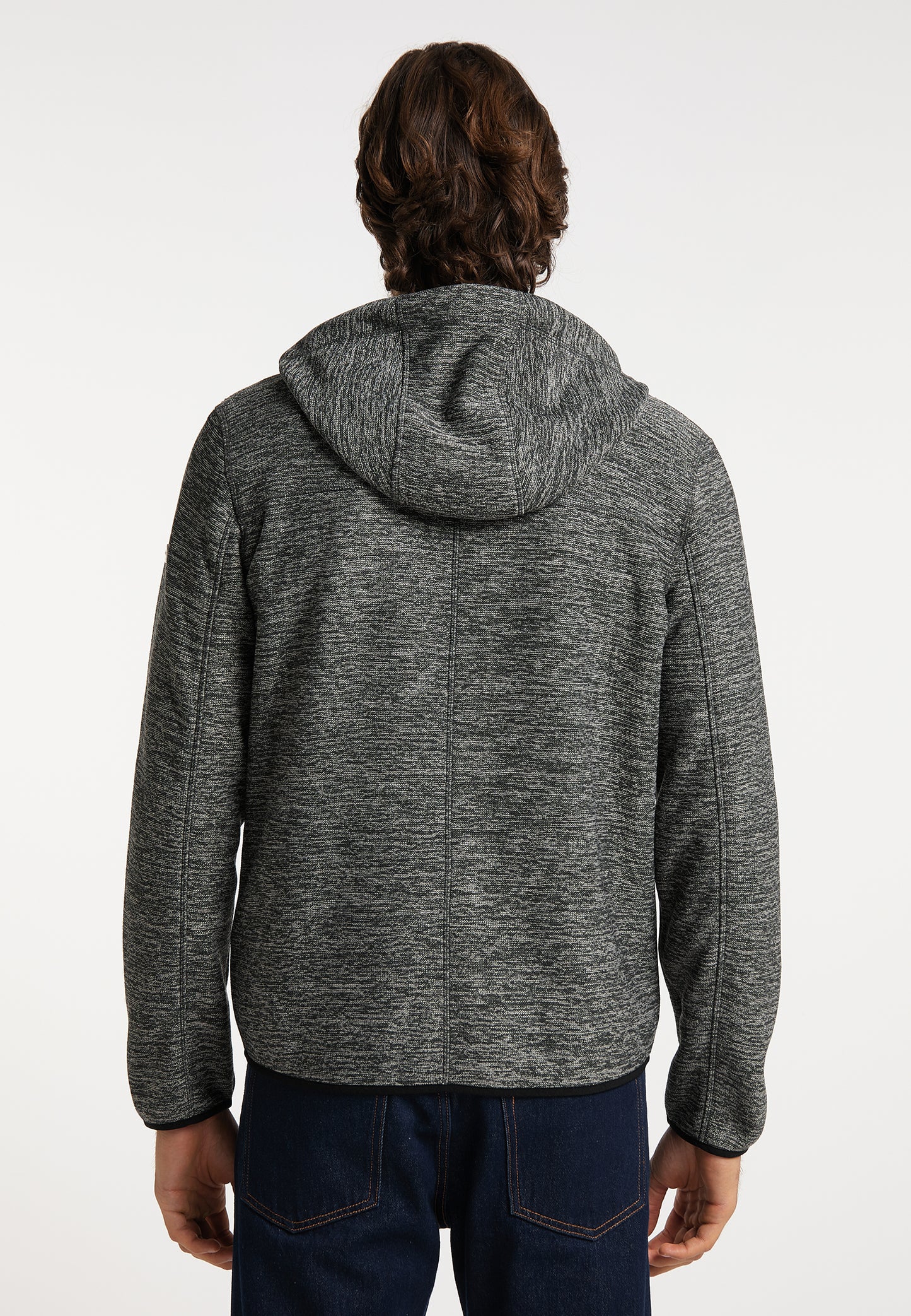 DreiMaster Maritim Herren-Strickfleecejacke