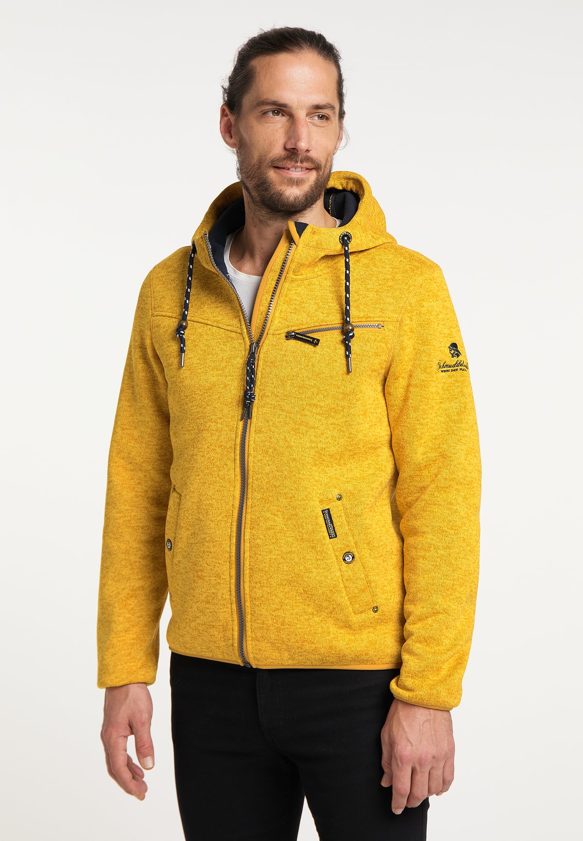 Schmuddelwedda Men's Strickfleecejacke
