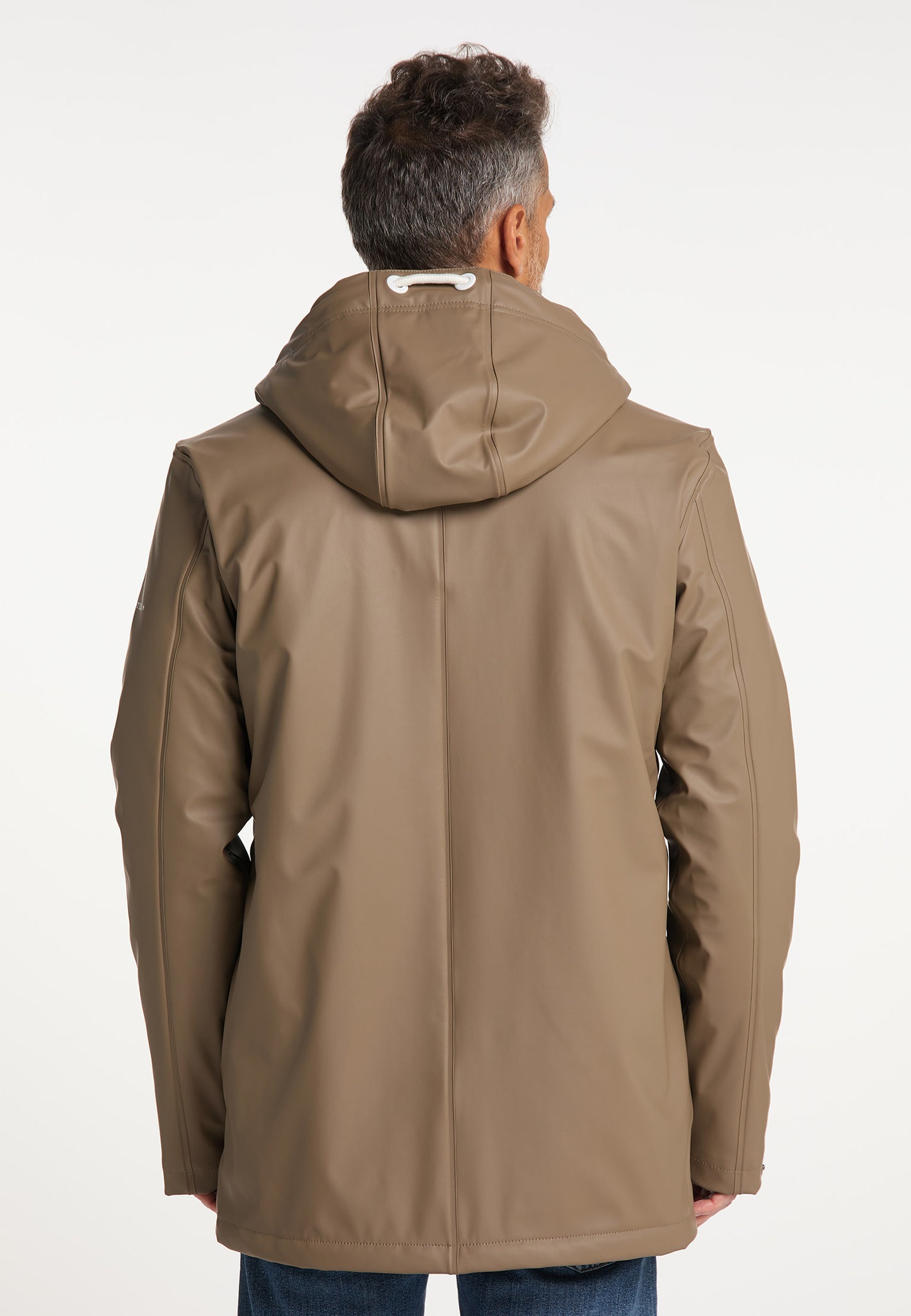 DreiMaster Maritim Herren-Regenjacke mit Teddyfutter