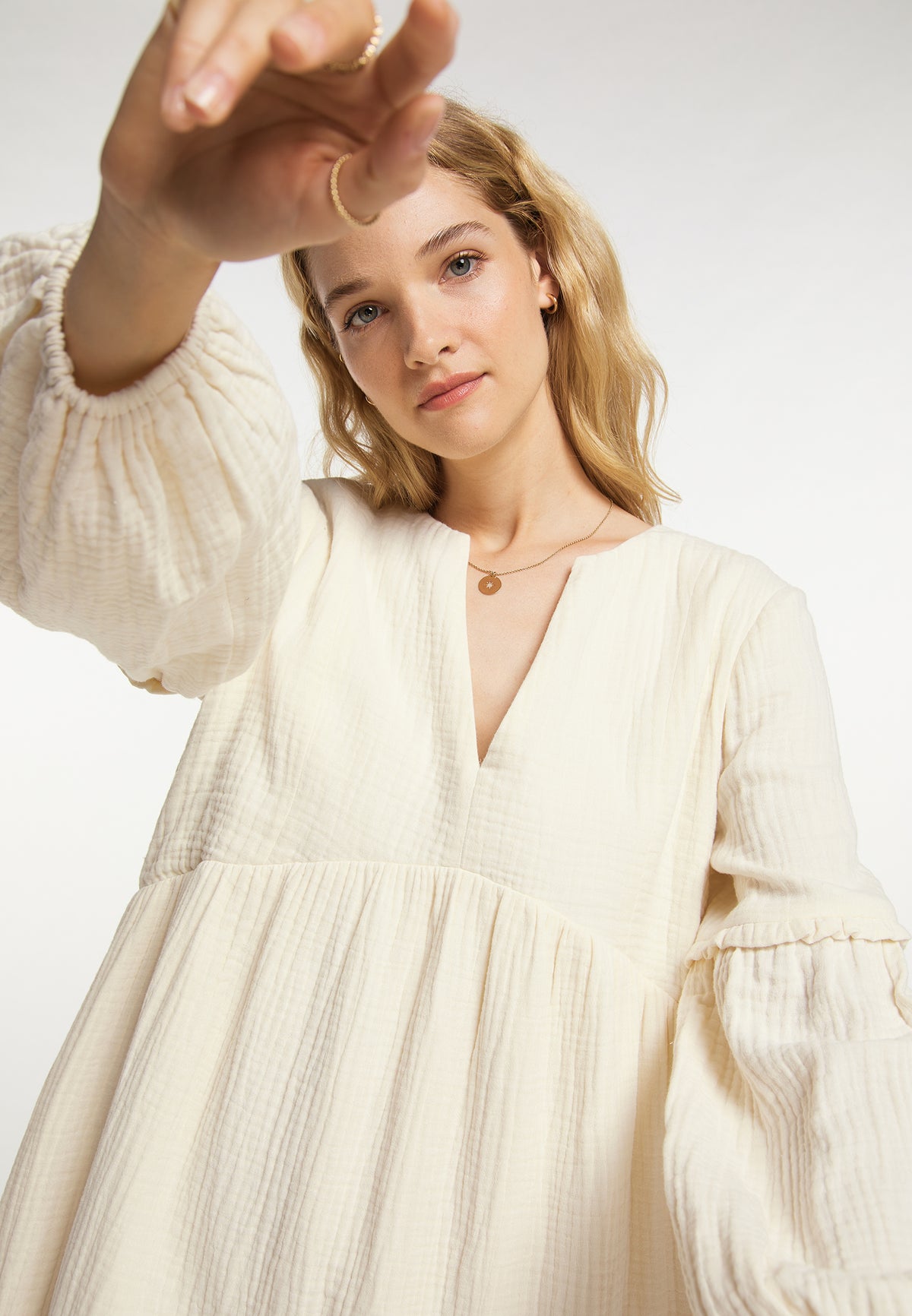 DreiMaster Vintage Damen-Midikleid