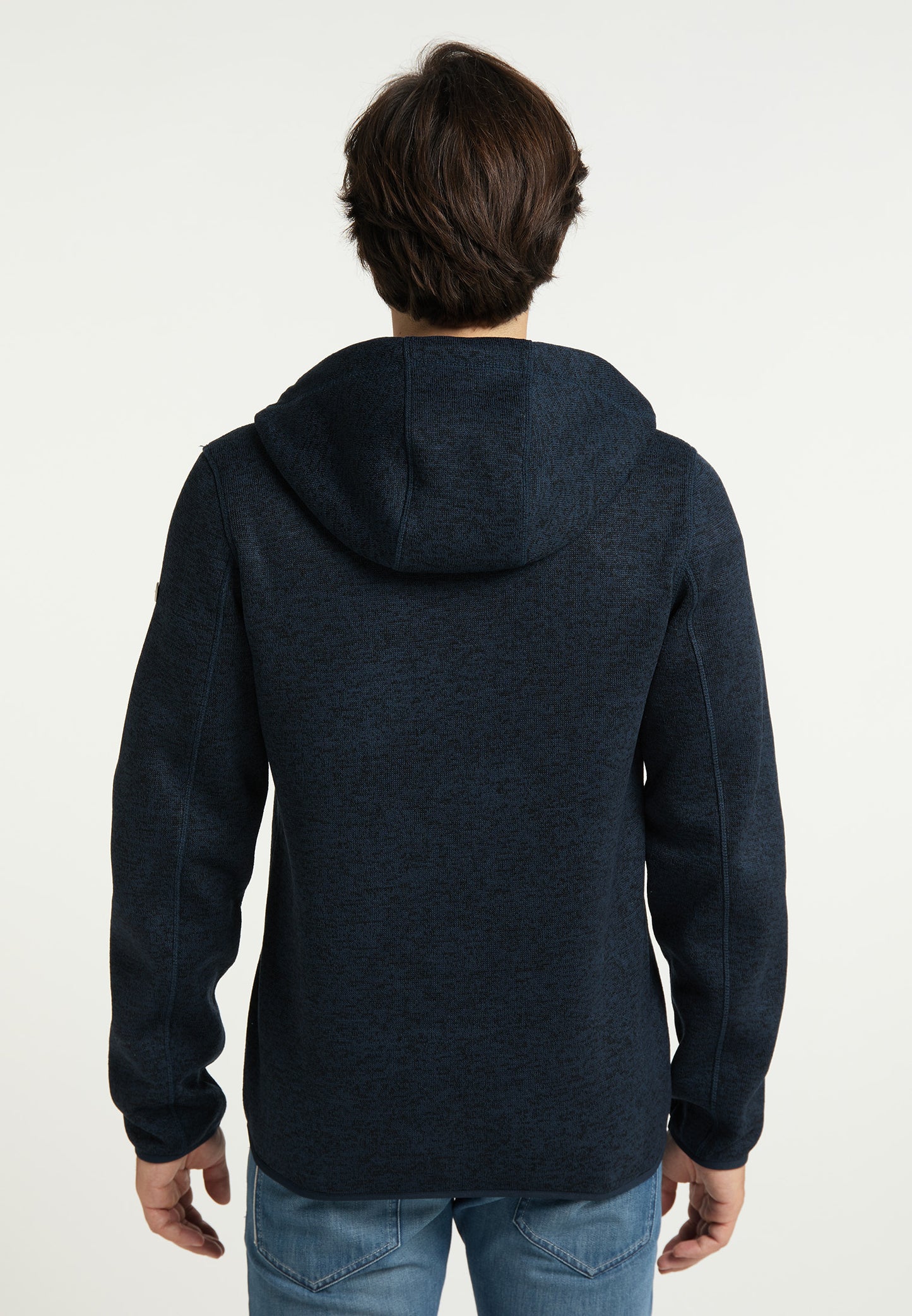 DreiMaster Maritim Herren-Strickfleecejacke