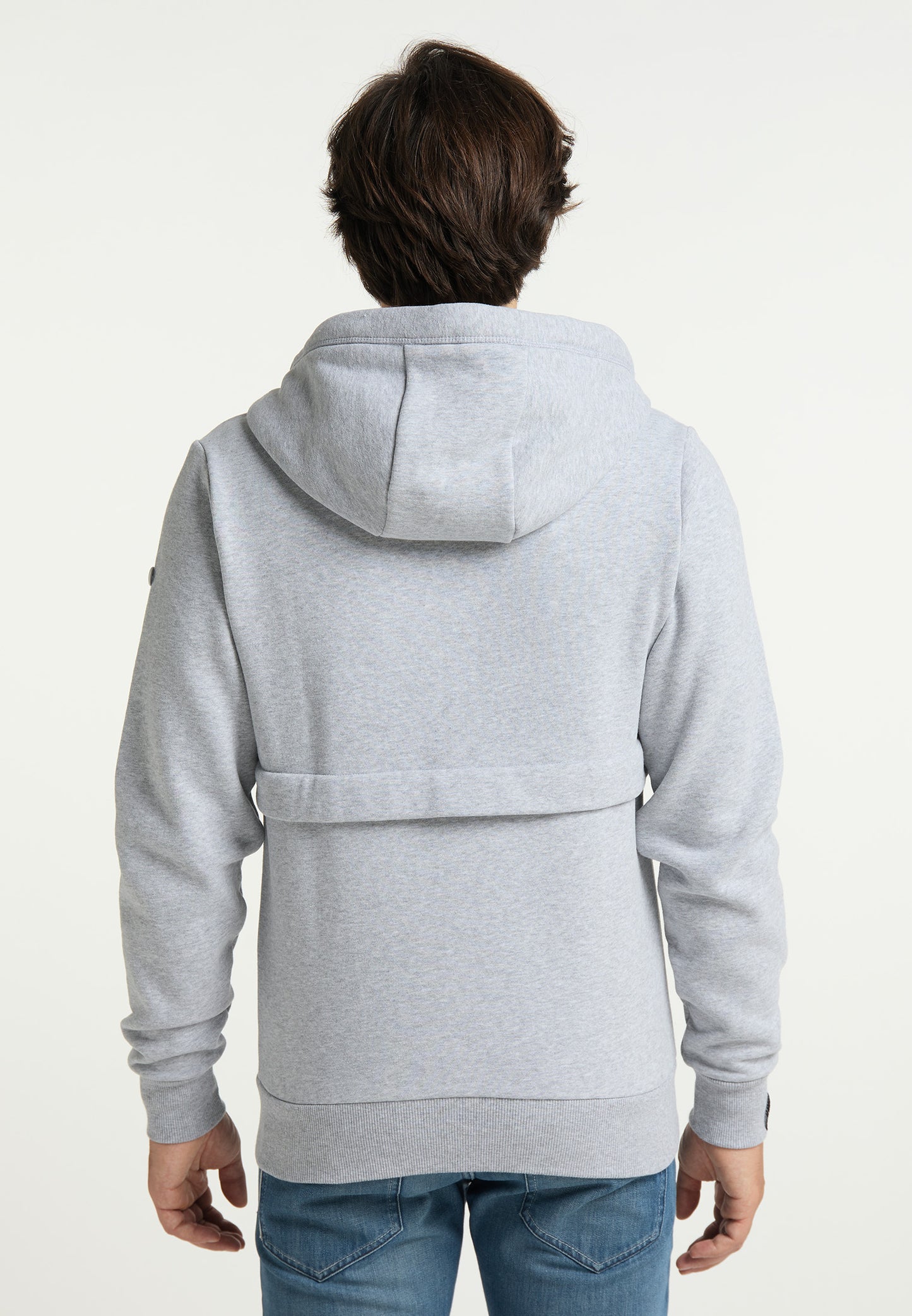 DreiMaster Maritim Herren-Sweatshirtjacke mit Kapuze