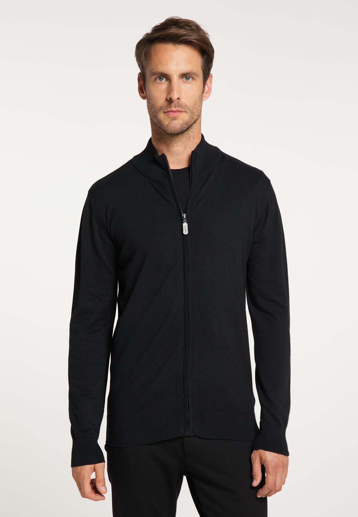 DreiMaster Klassik Herren-Strickjacke