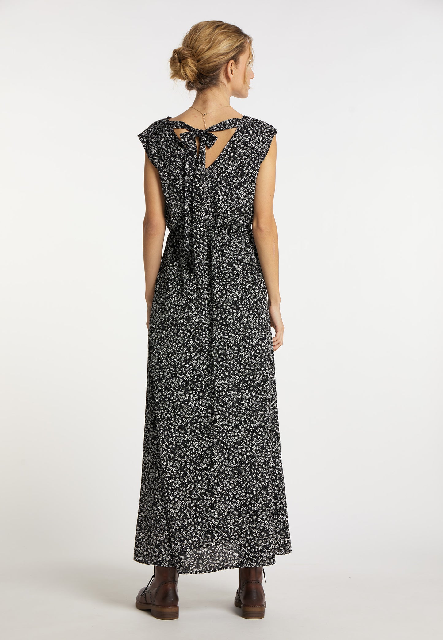 DreiMaster Vintage Damen-Maxikleid