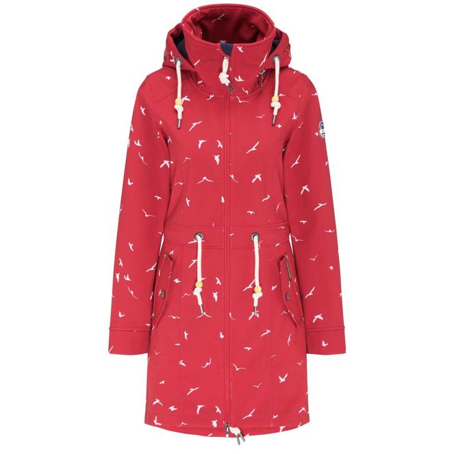 Schmuddelwedda Damen-Softshellparka