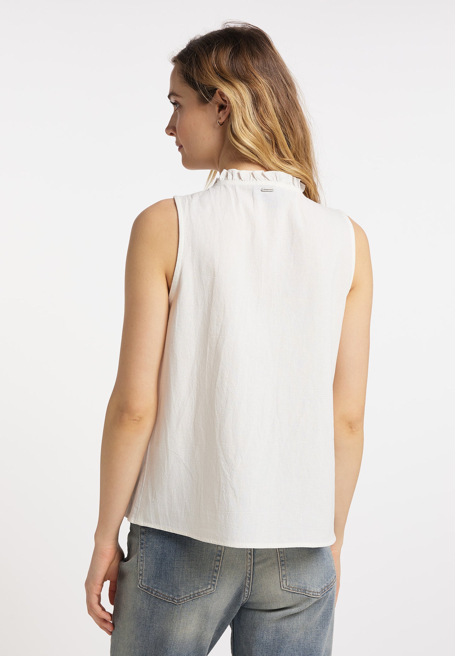 DreiMaster Vintage Besticktes Blusentop für Damen