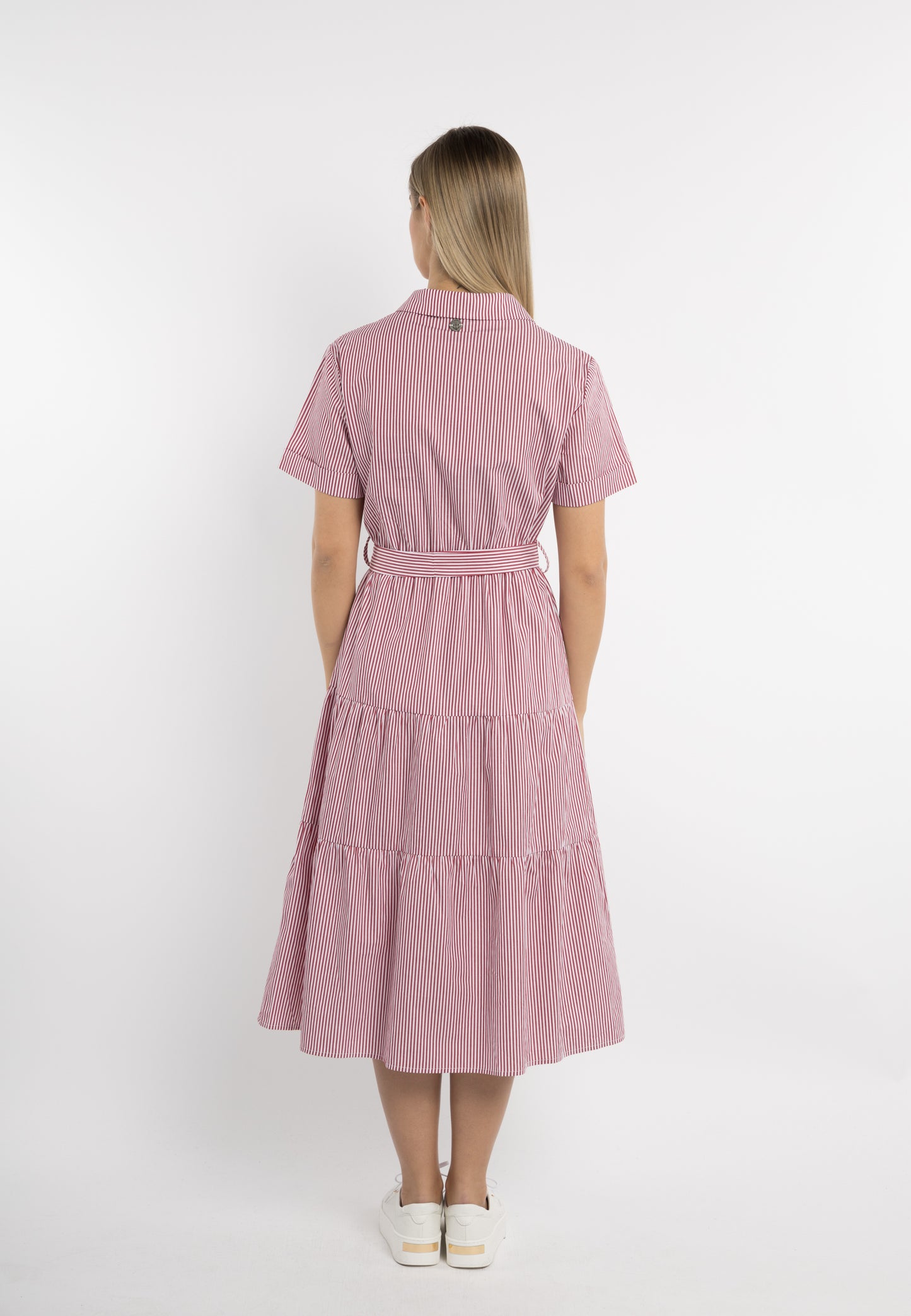 DreiMaster Maritim Women's Gestreiftes Maxikleid