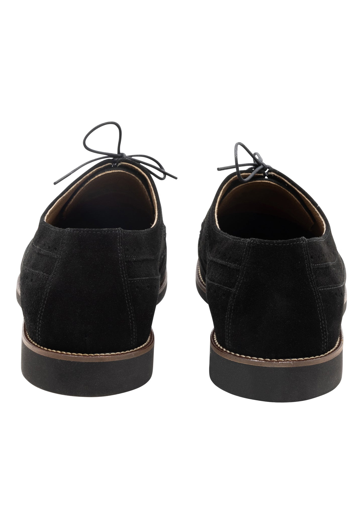 DreiMaster Klassik Men's Veloursleder-Fullbrogue Schnürer