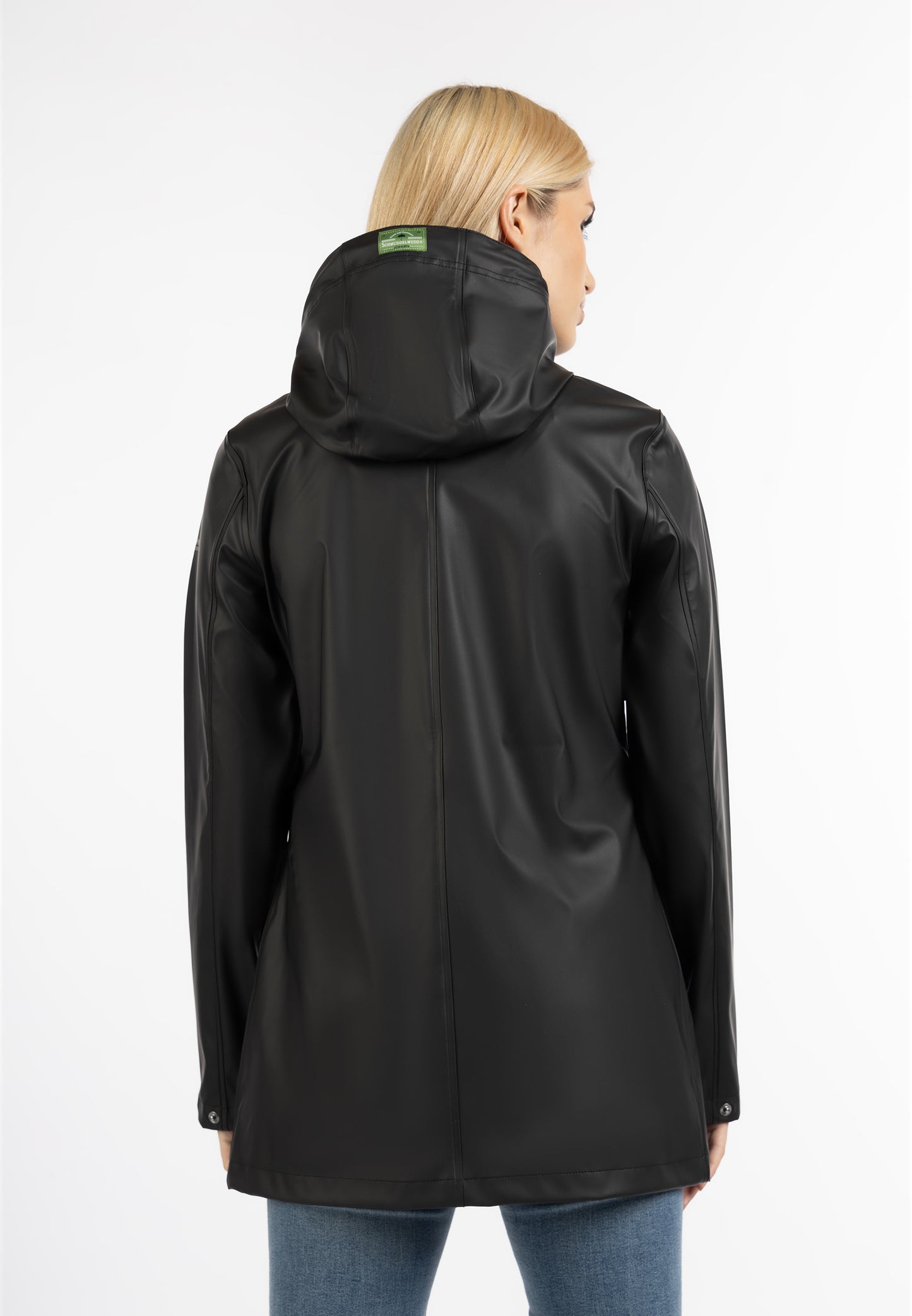Schmuddelwedda Damen-Regenjacke aus recyceltem Material