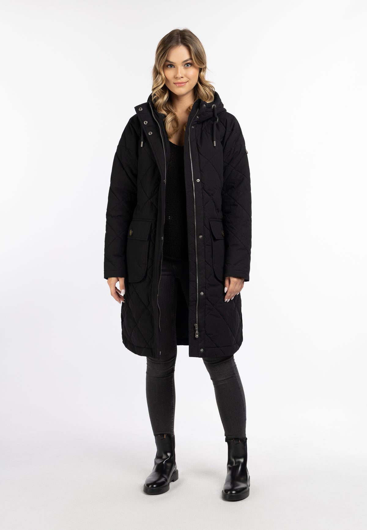 DreiMaster Vintage Women's Cotton Coat With Light Padding