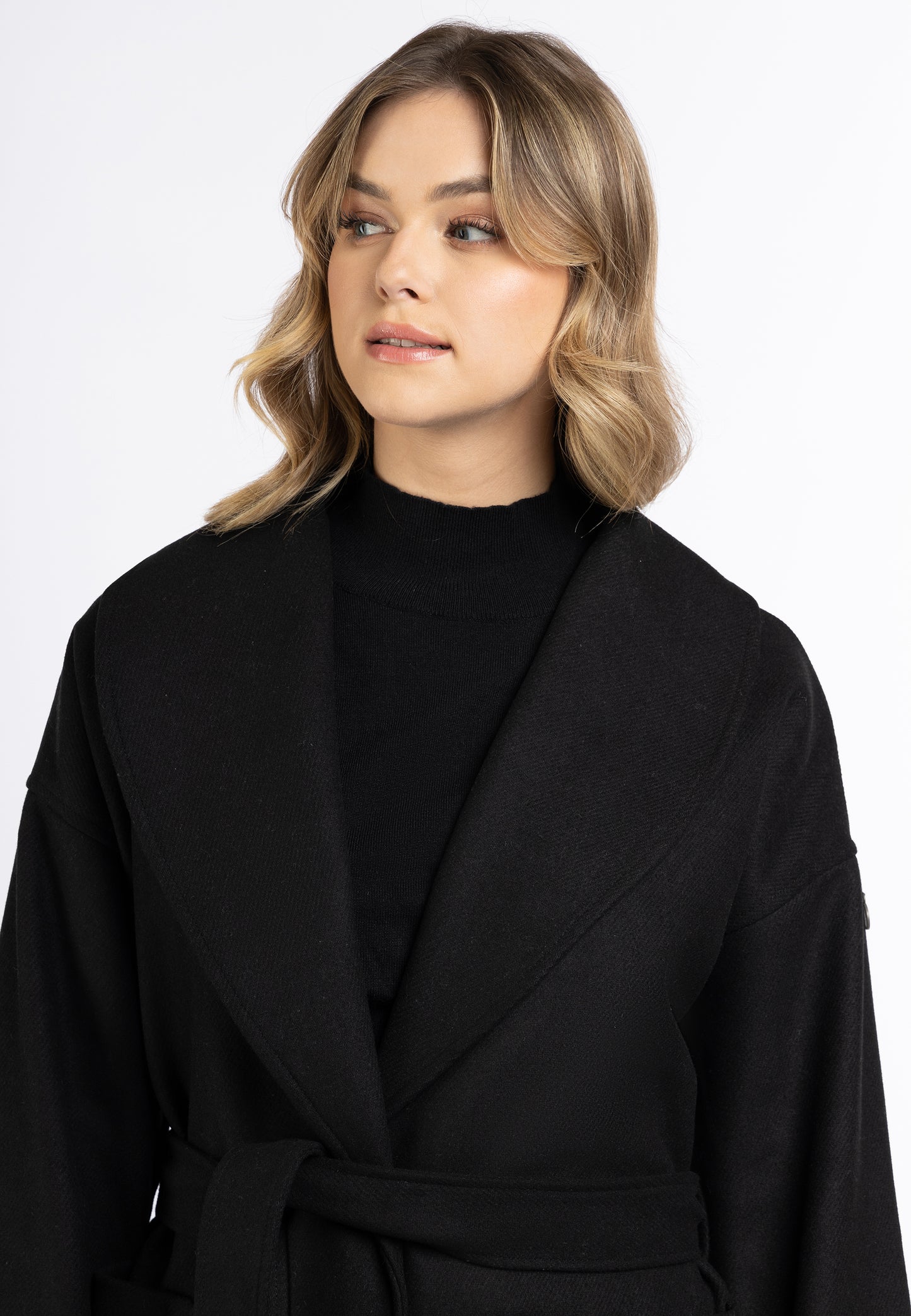 DreiMaster Vintage Damen Übergangsmantel aus Wollmischung