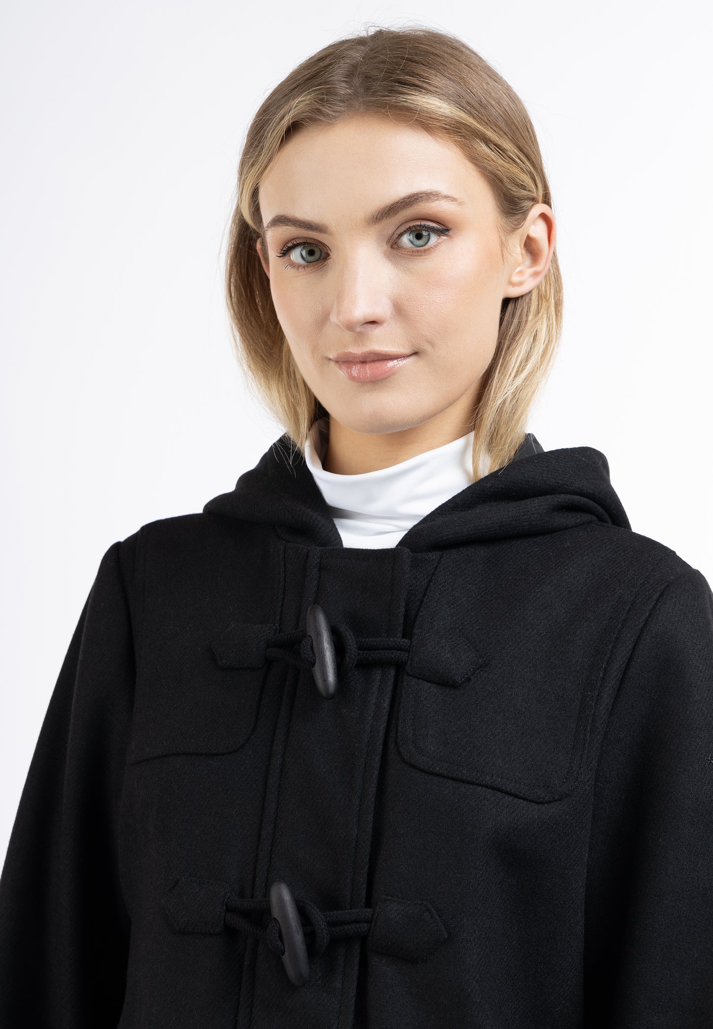 DreiMaster Klassik Women's Wool Blend Duffle Coat - Schmuddelwedda Shop