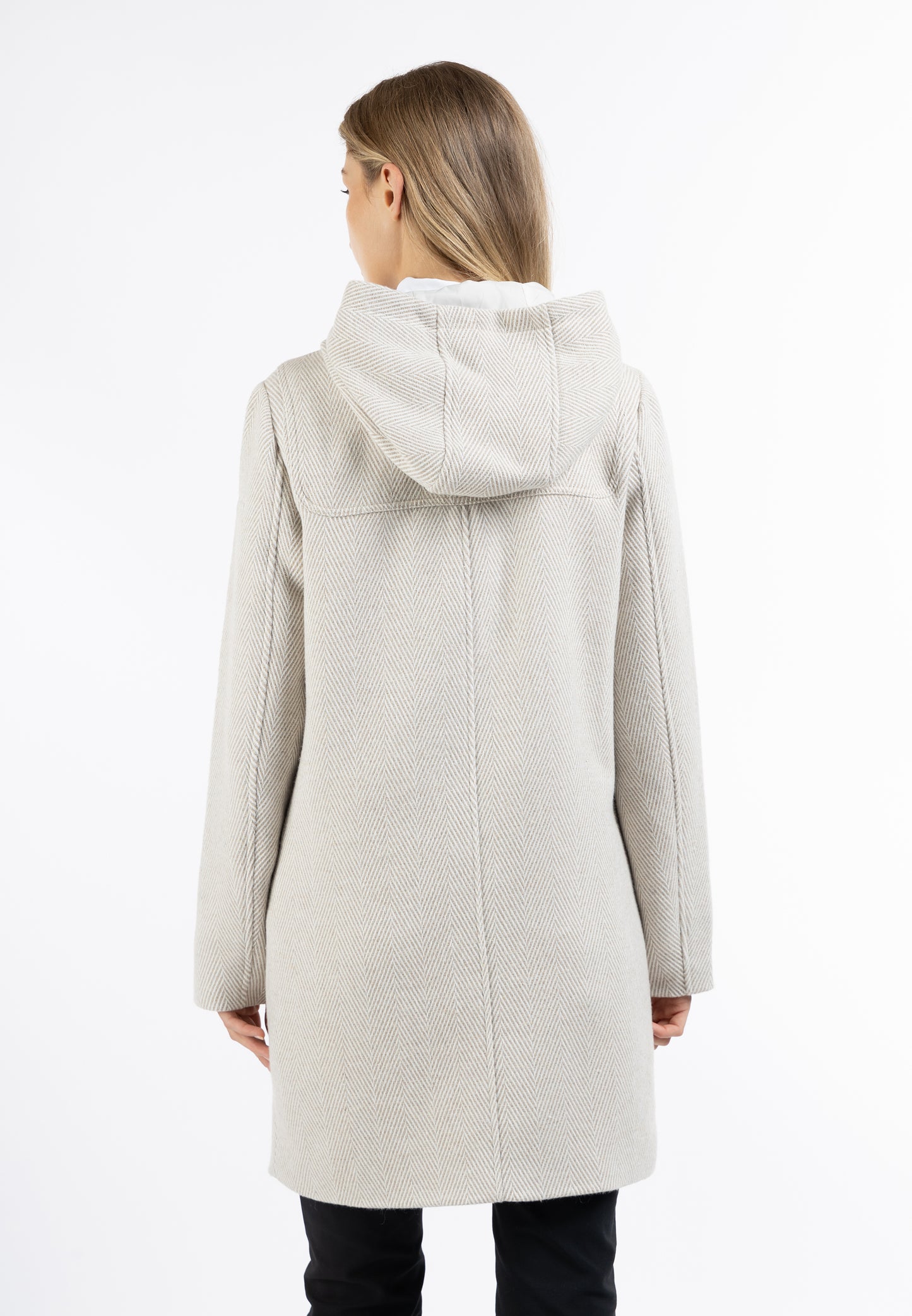 DreiMaster Klassik Women's Fischgrat-Dufflecoat