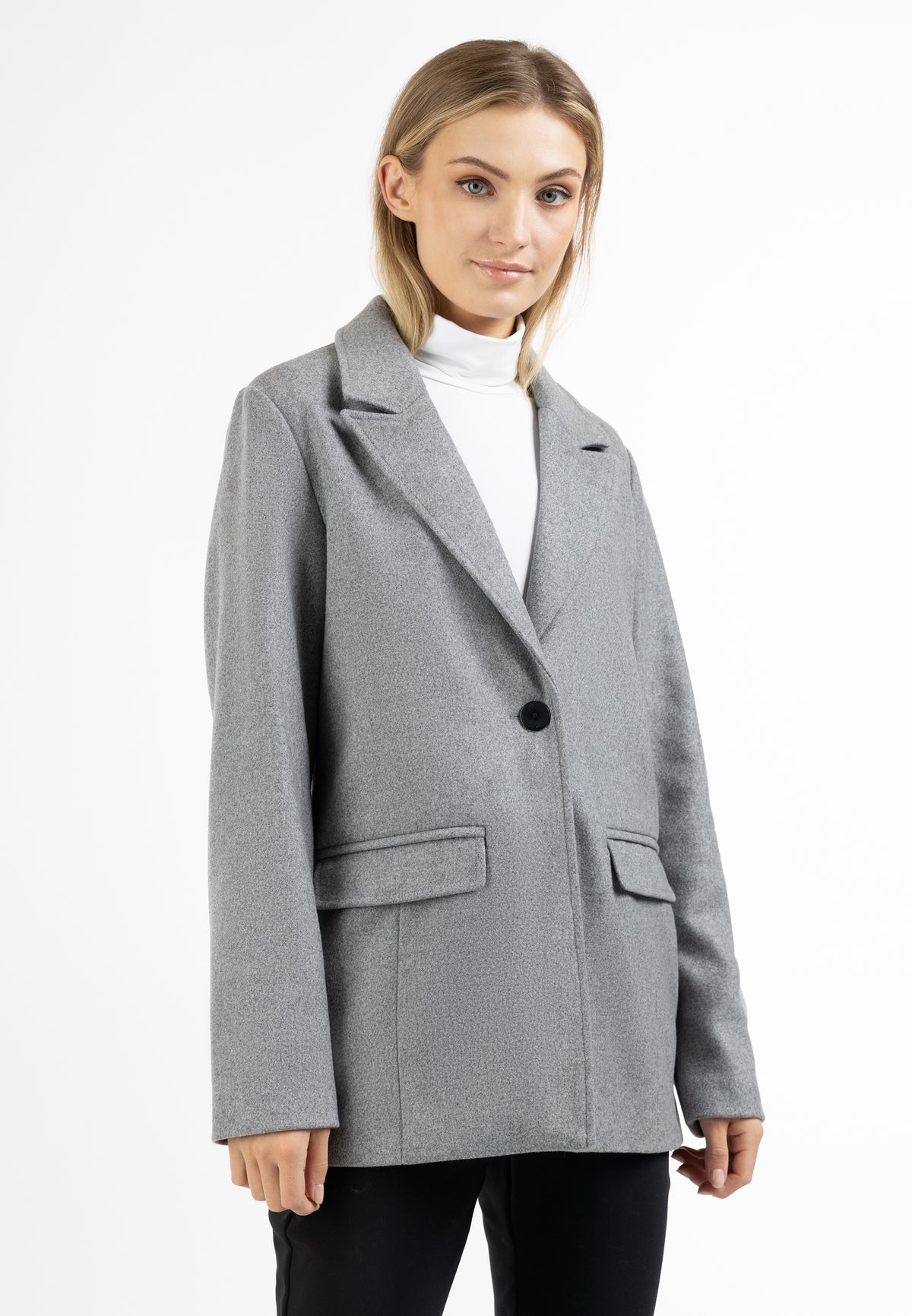 DreiMaster Klassik Women's Long wool blend blazer