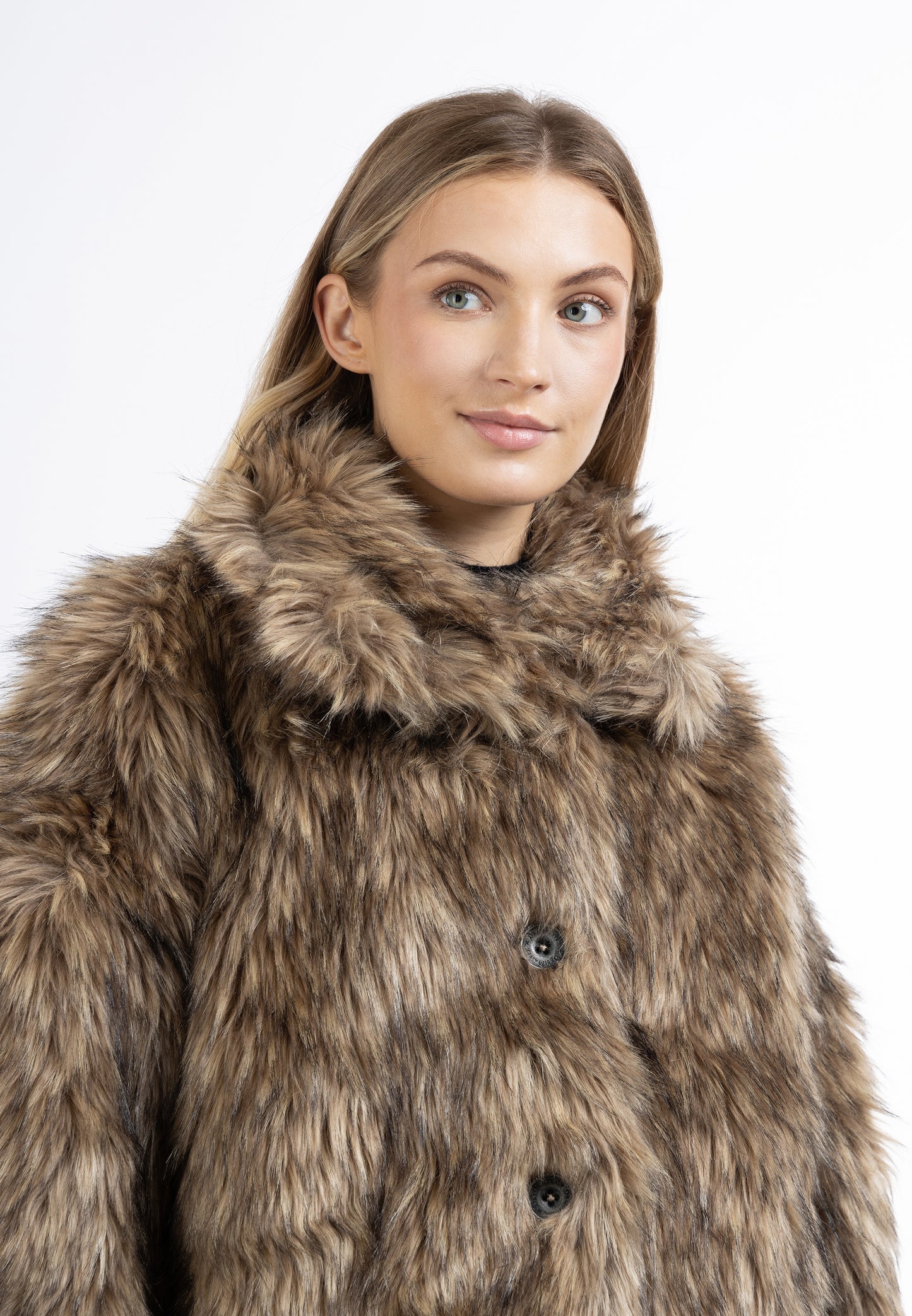Dreimaster Klassik Women's Faux Fur Jacket - Schmuddelwedda Shop