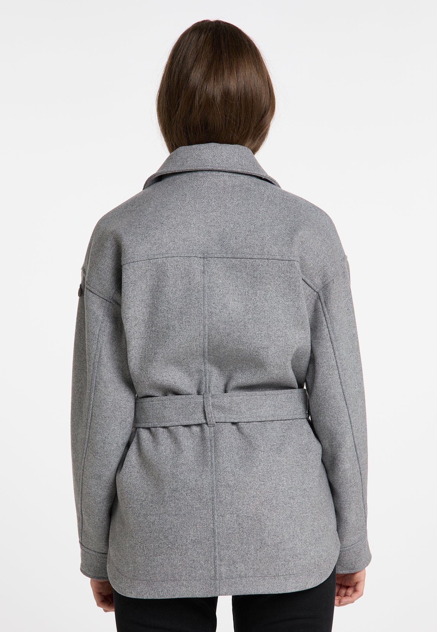 Übergangsjacke aus Wollgemisch