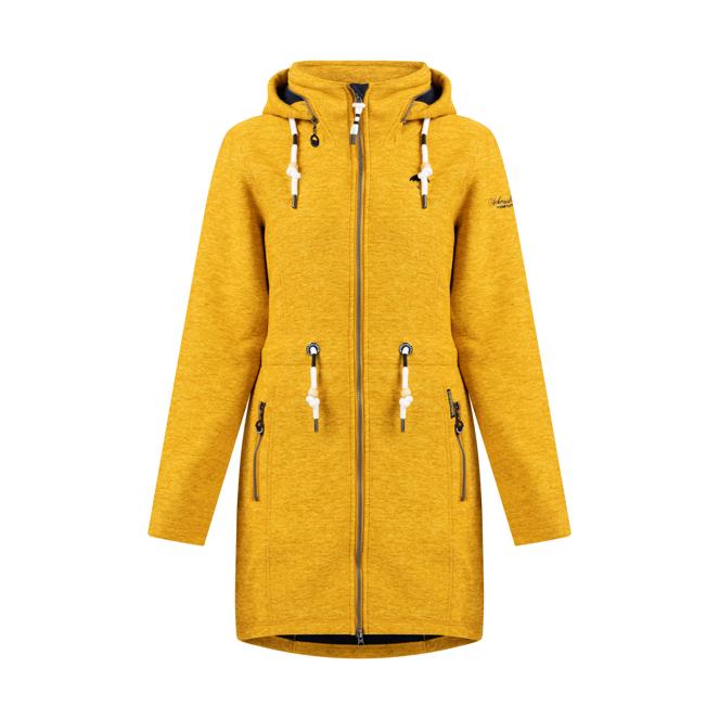 Schmuddelwedda Damen-Strickfleecemantel
