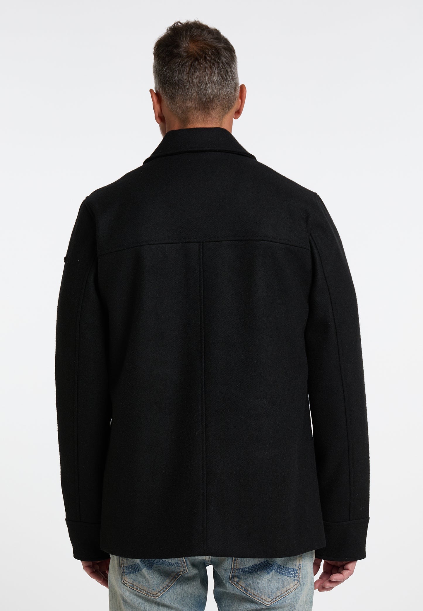Übergangsjacke aus Wollgemisch