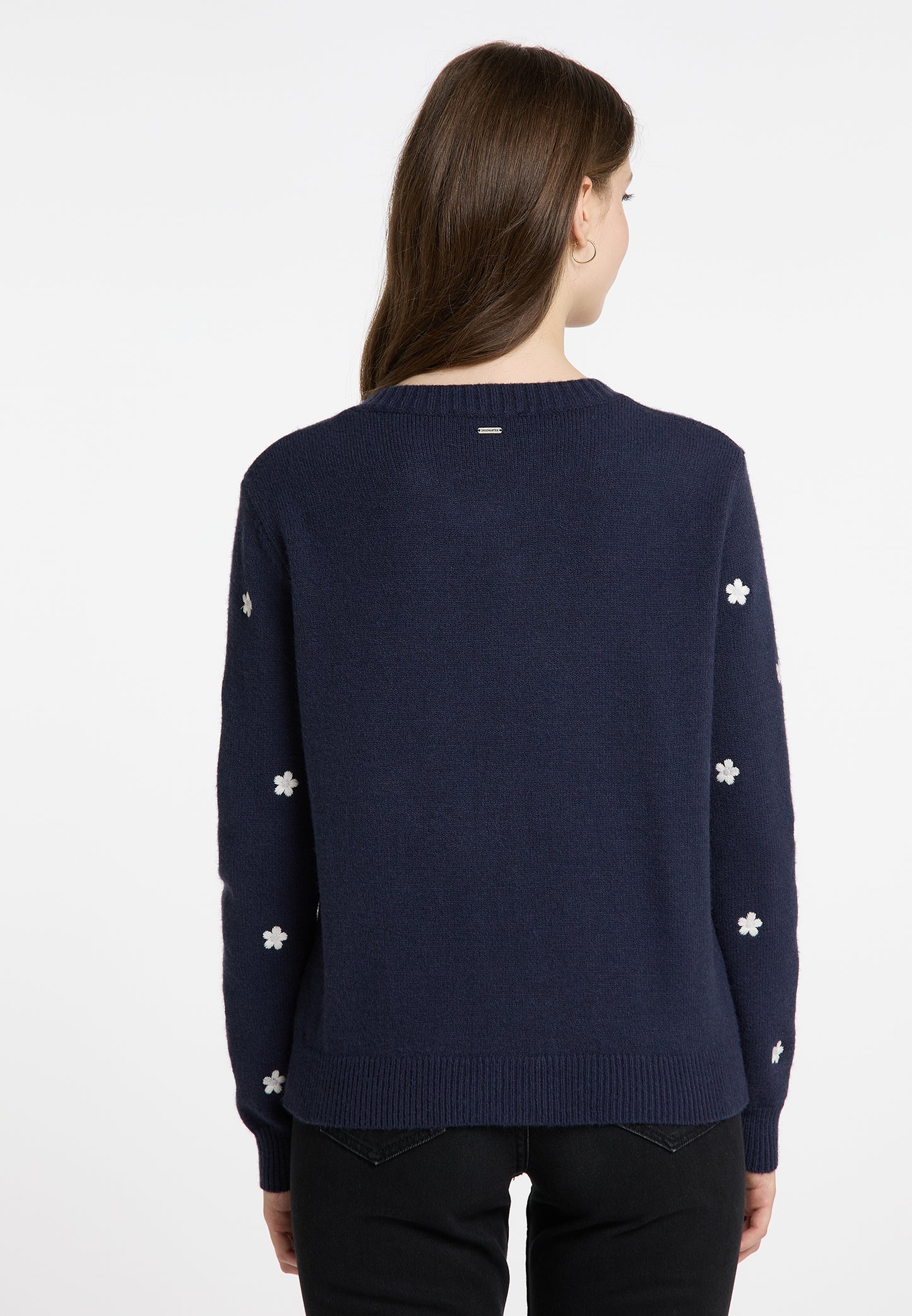 DreiMaster Vintage Damen Strickjacke mit Knöpfen