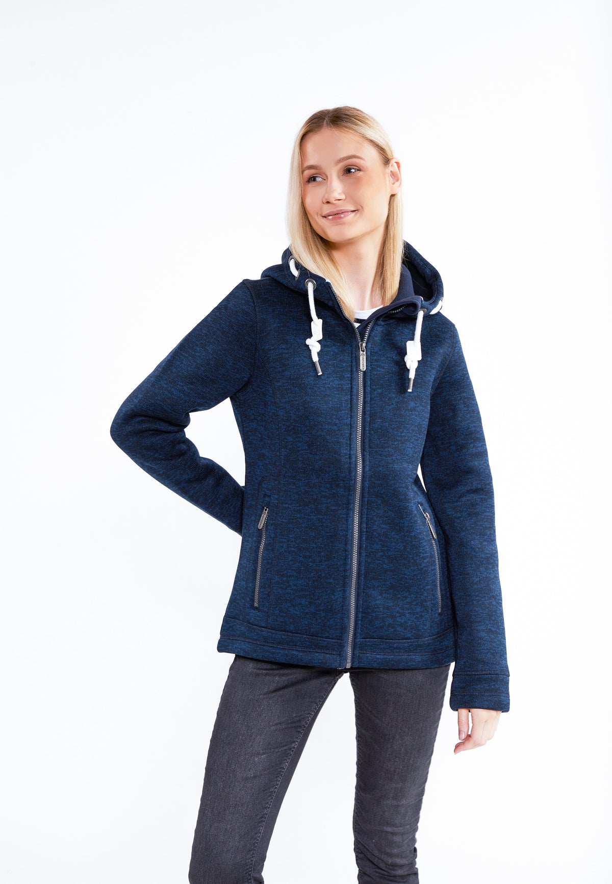 ICEBOUND Women's knitted fleece jacket