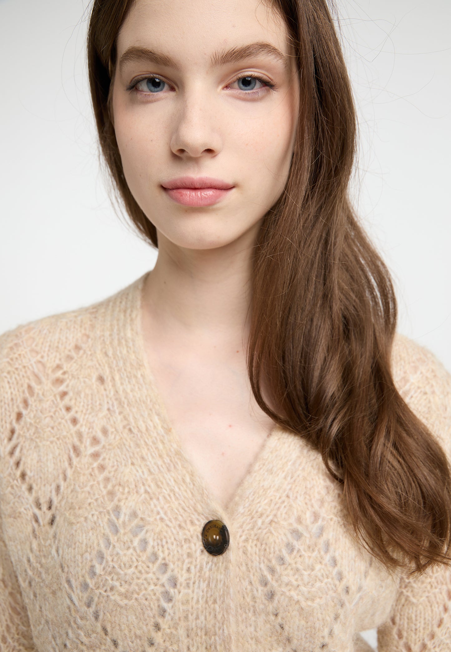 Dreimaster Vintage kardigan damski z guzikami