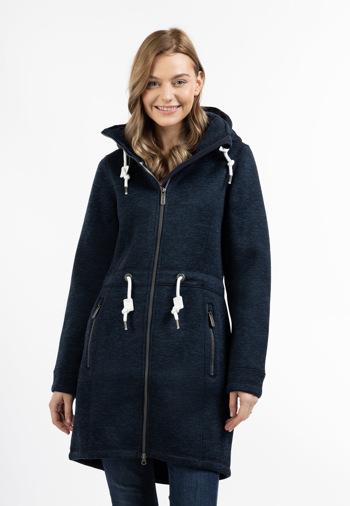 ICEBOUND Women's knitted fleece coat