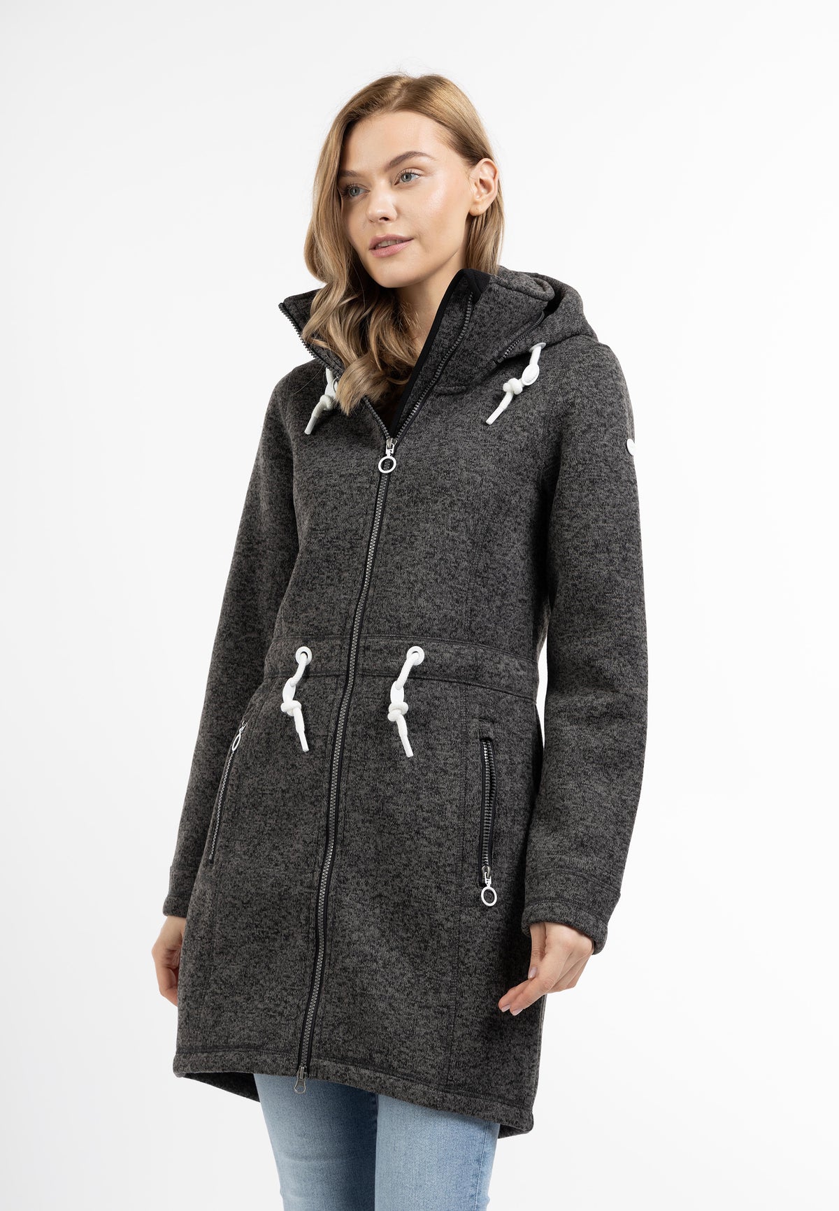 DreiMaster Maritim Women's knitted fleece coat