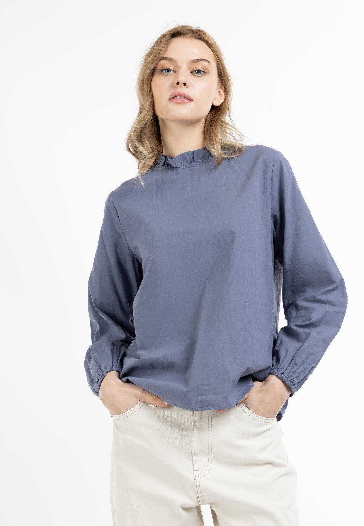 DreiMaster Vintage Women's long-sleeved blouse